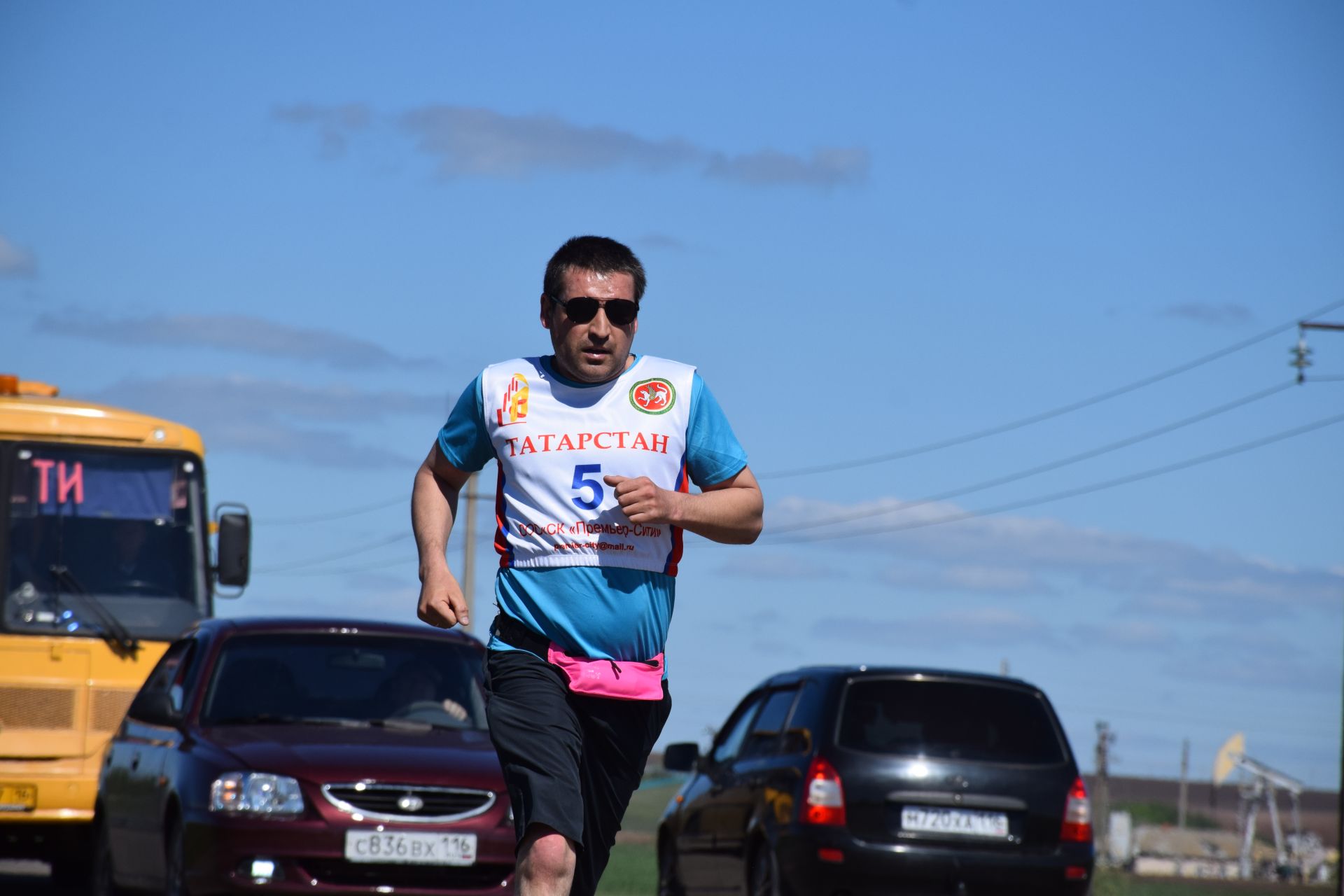 Самый юный участник пробега «Караульная Гора-Нурлат» Артем Жирнов посвятил свой забег подвигам прадедов