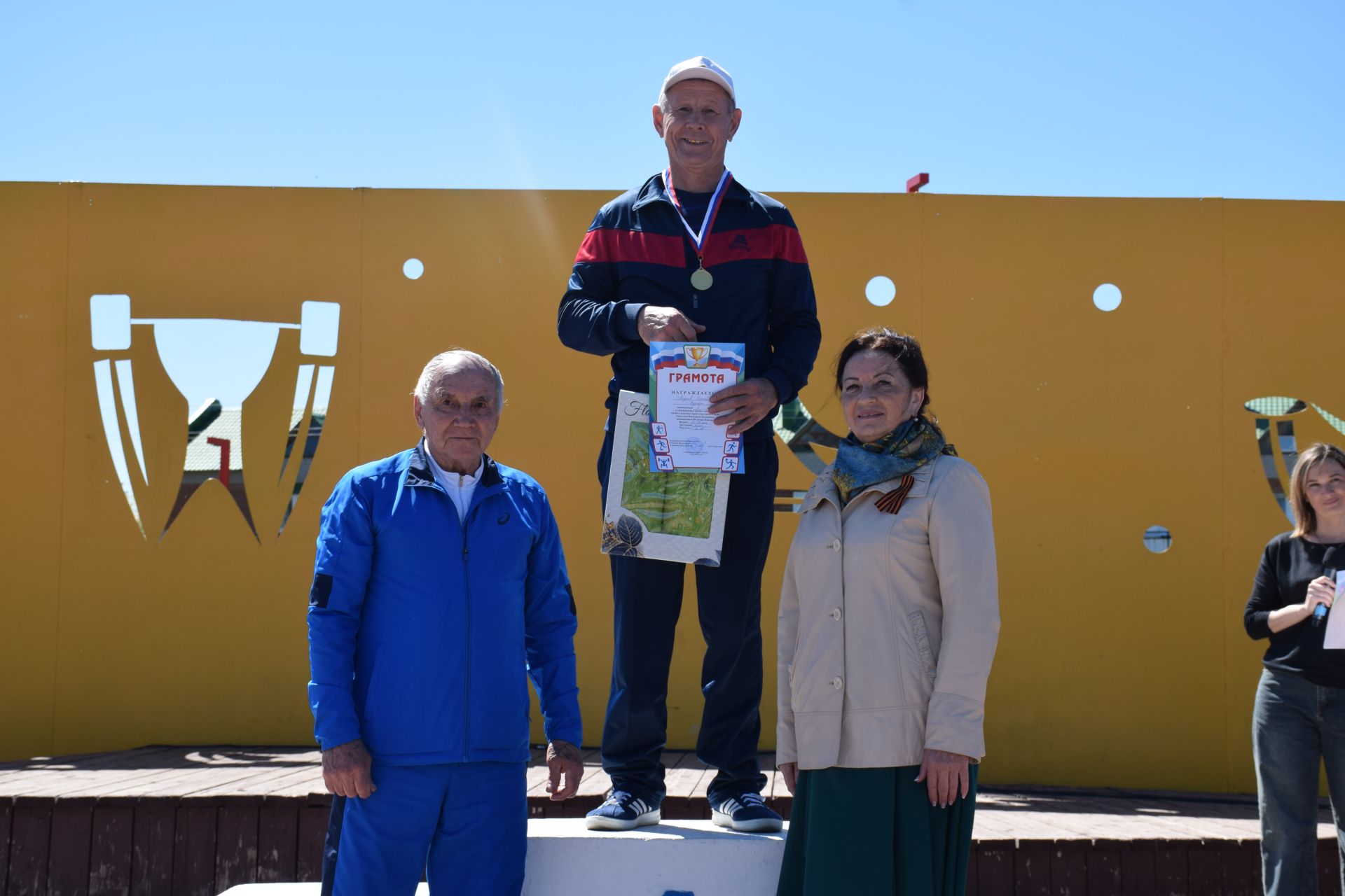 Самый юный участник пробега «Караульная Гора-Нурлат» Артем Жирнов посвятил свой забег подвигам прадедов