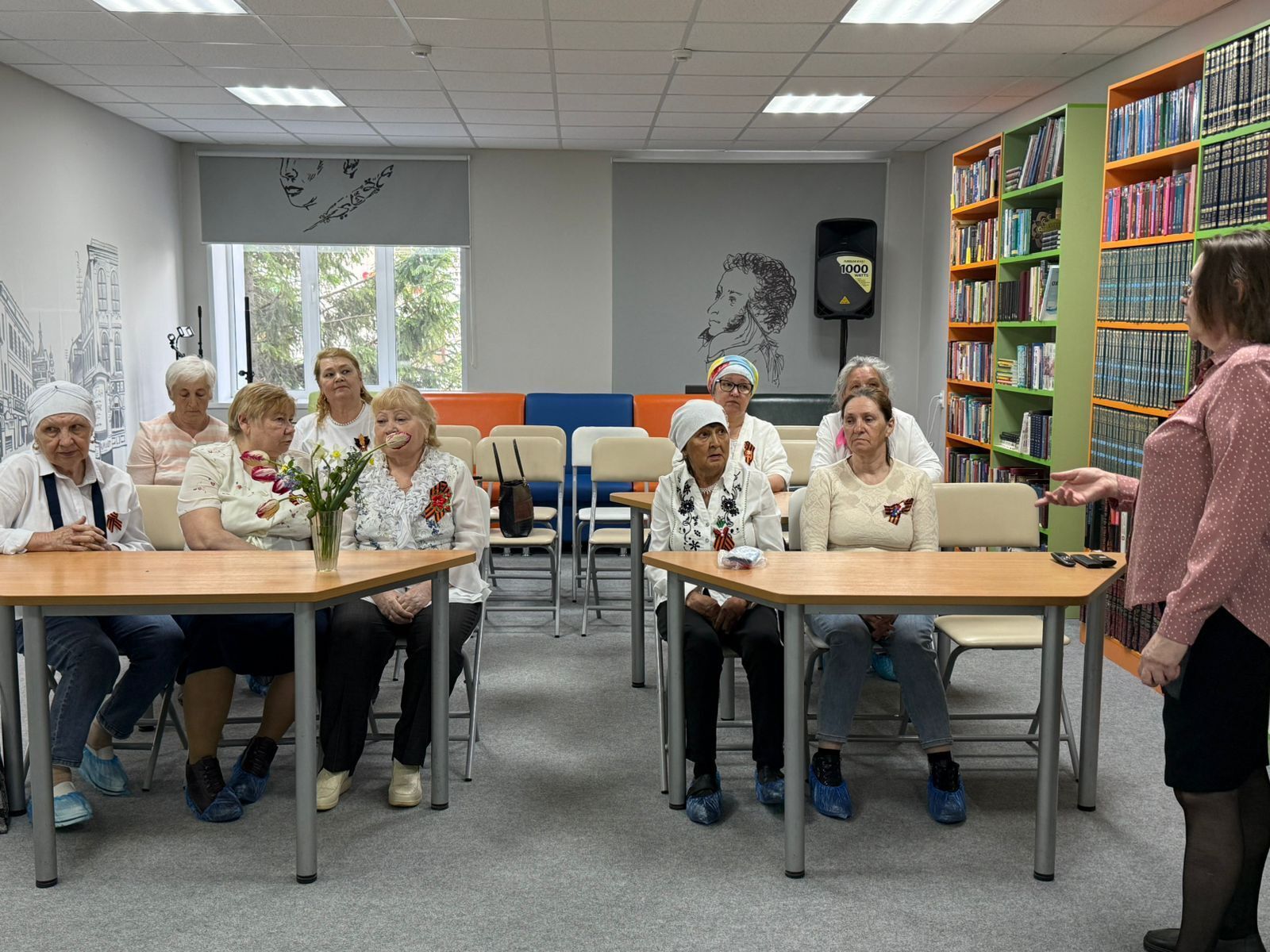 В клубе «Веста» Нурлатской библиотеки прошел вечер памяти ко Дню Победы