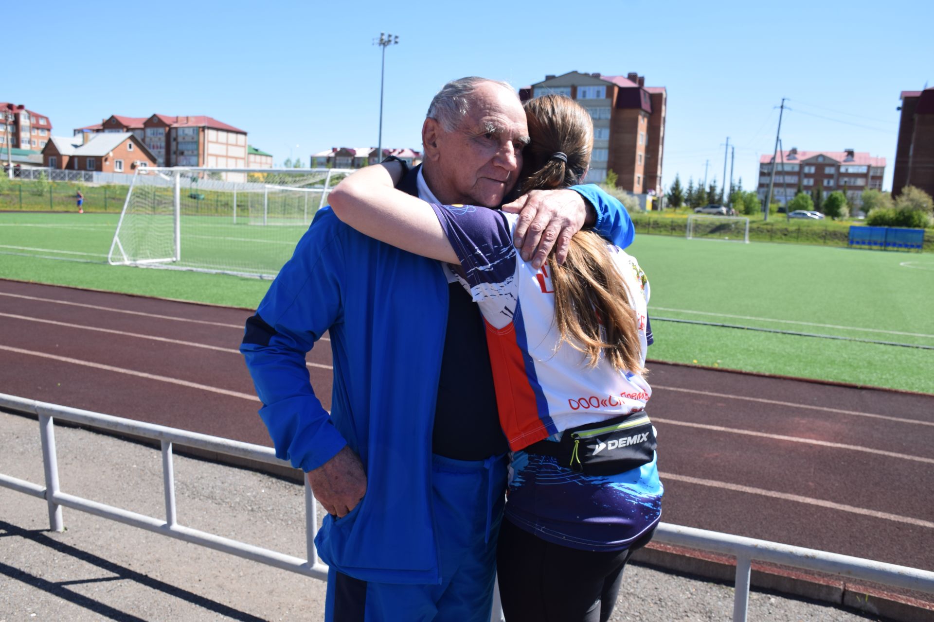 Самый юный участник пробега «Караульная Гора-Нурлат» Артем Жирнов посвятил свой забег подвигам прадедов