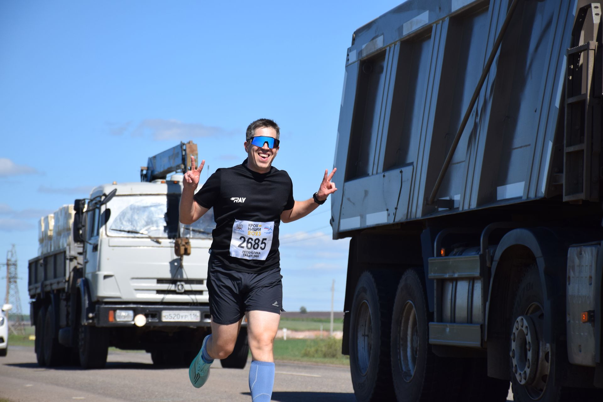 Самый юный участник пробега «Караульная Гора-Нурлат» Артем Жирнов посвятил свой забег подвигам прадедов