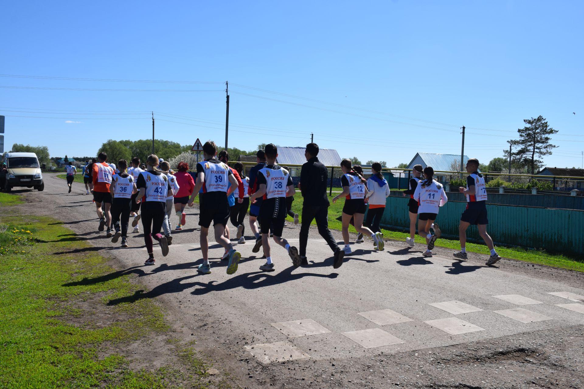 Самый юный участник пробега «Караульная Гора-Нурлат» Артем Жирнов посвятил свой забег подвигам прадедов