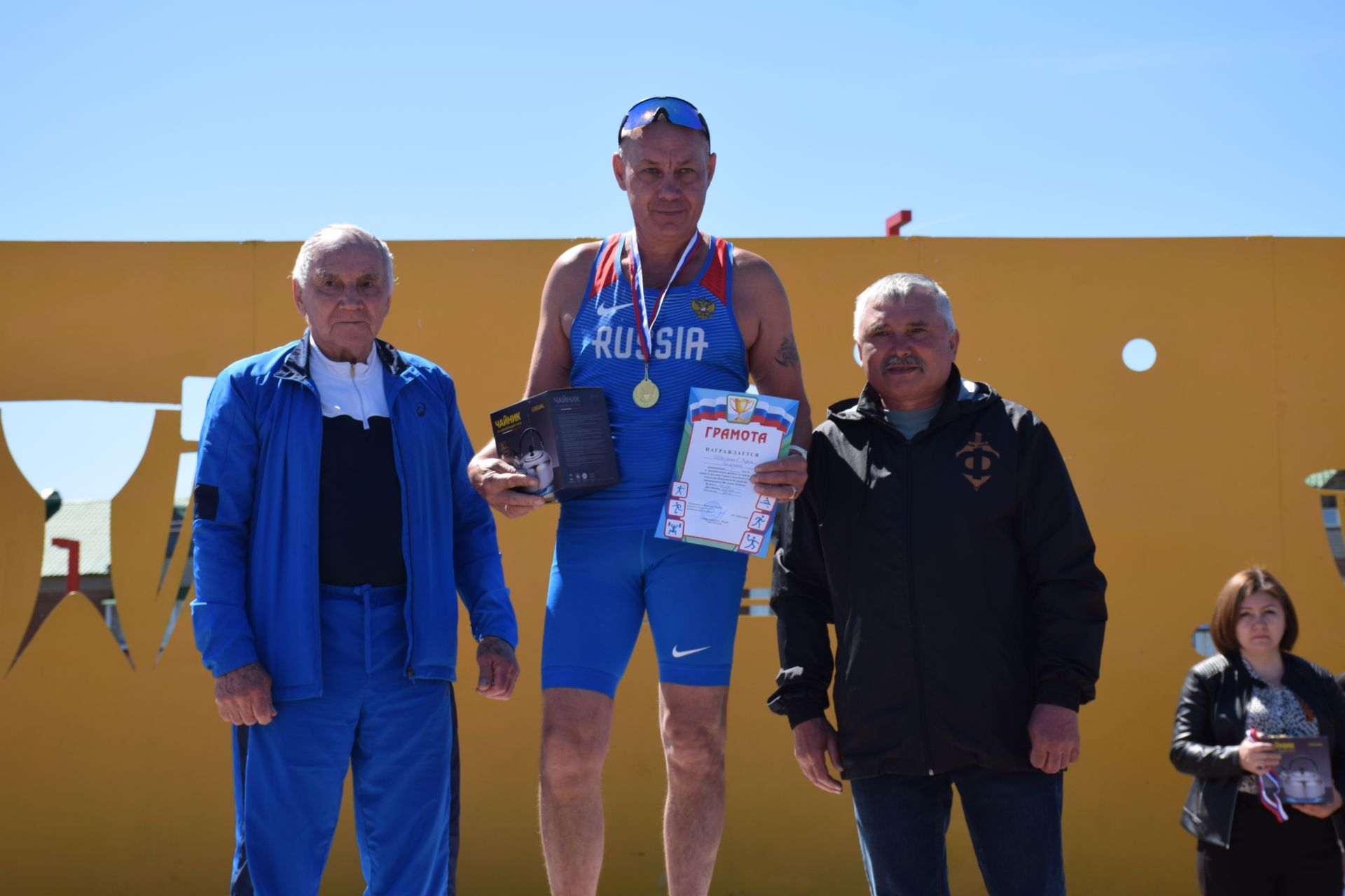 Самый юный участник пробега «Караульная Гора-Нурлат» Артем Жирнов посвятил свой забег подвигам прадедов