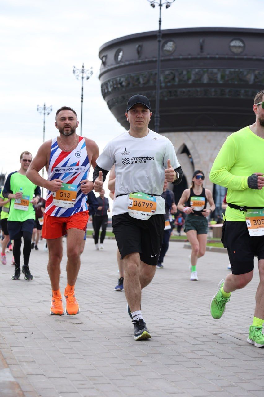 Директор Нурлатской спортшколы пробежал Казанский марафон