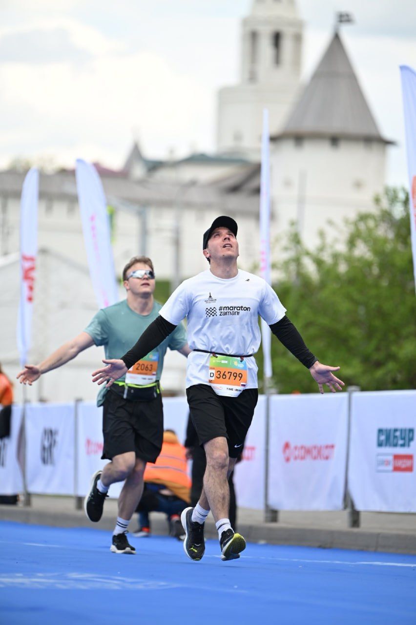 Директор Нурлатской спортшколы пробежал Казанский марафон
