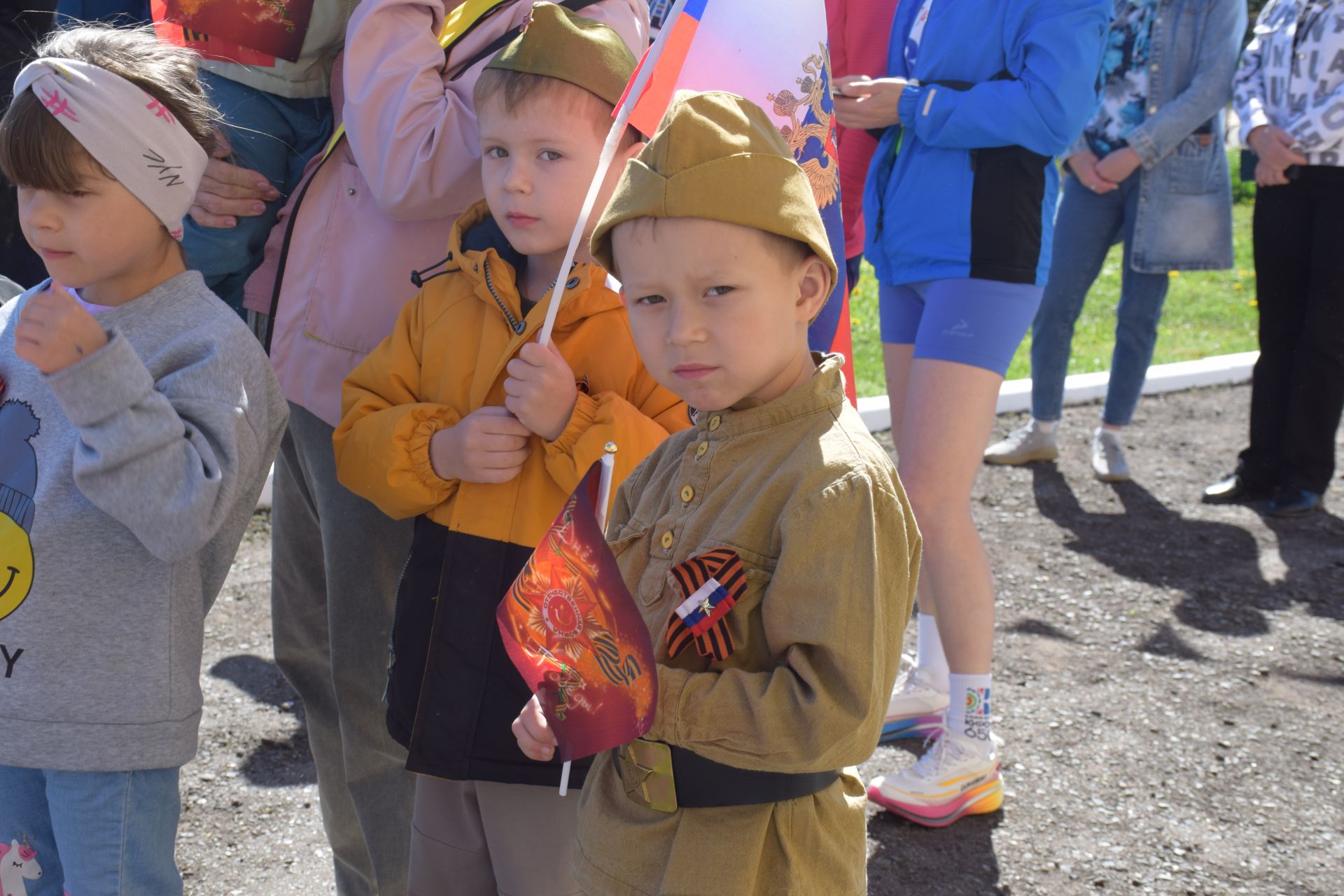 Самый юный участник пробега «Караульная Гора-Нурлат» Артем Жирнов посвятил свой забег подвигам прадедов