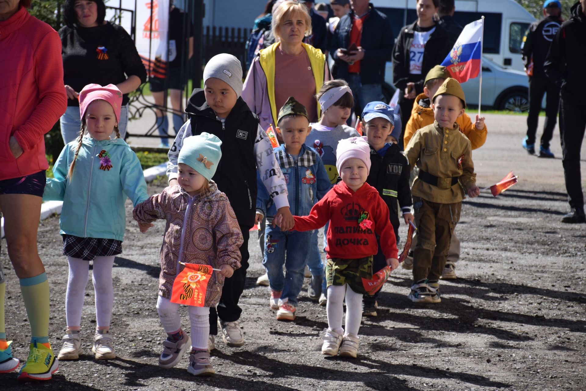 Самый юный участник пробега «Караульная Гора-Нурлат» Артем Жирнов посвятил свой забег подвигам прадедов