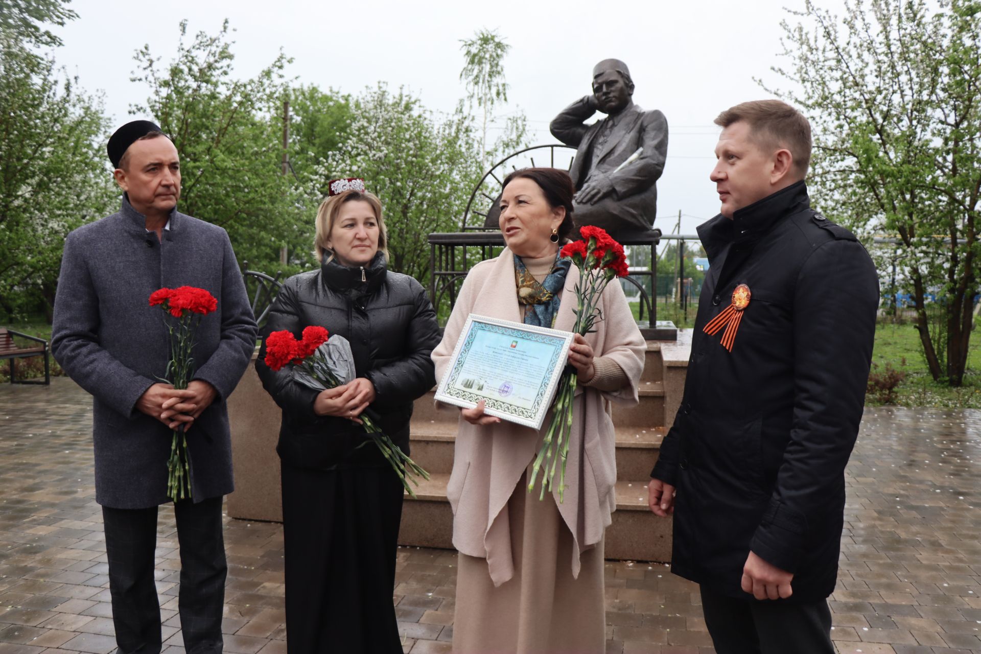 В Нурлатском районе почтили память основоположника татарского театра Габдуллы Кариева