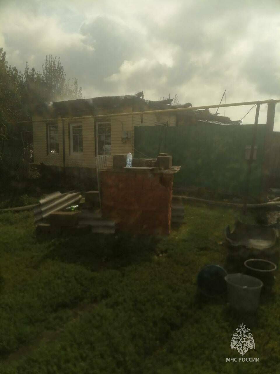 В Татарстане при пожаре в частном доме погиб мужчина