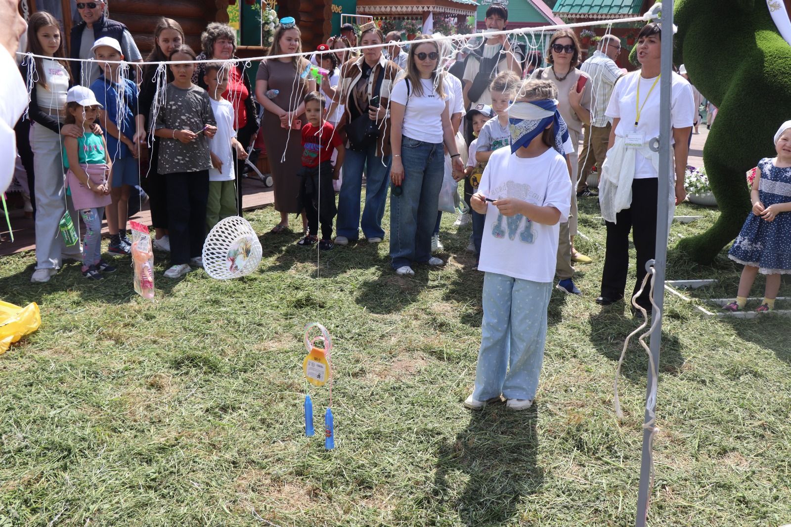 Нурлатское подворье на казанском Сабантуе посетил Раис Татарстана (+ фоторепортаж)
