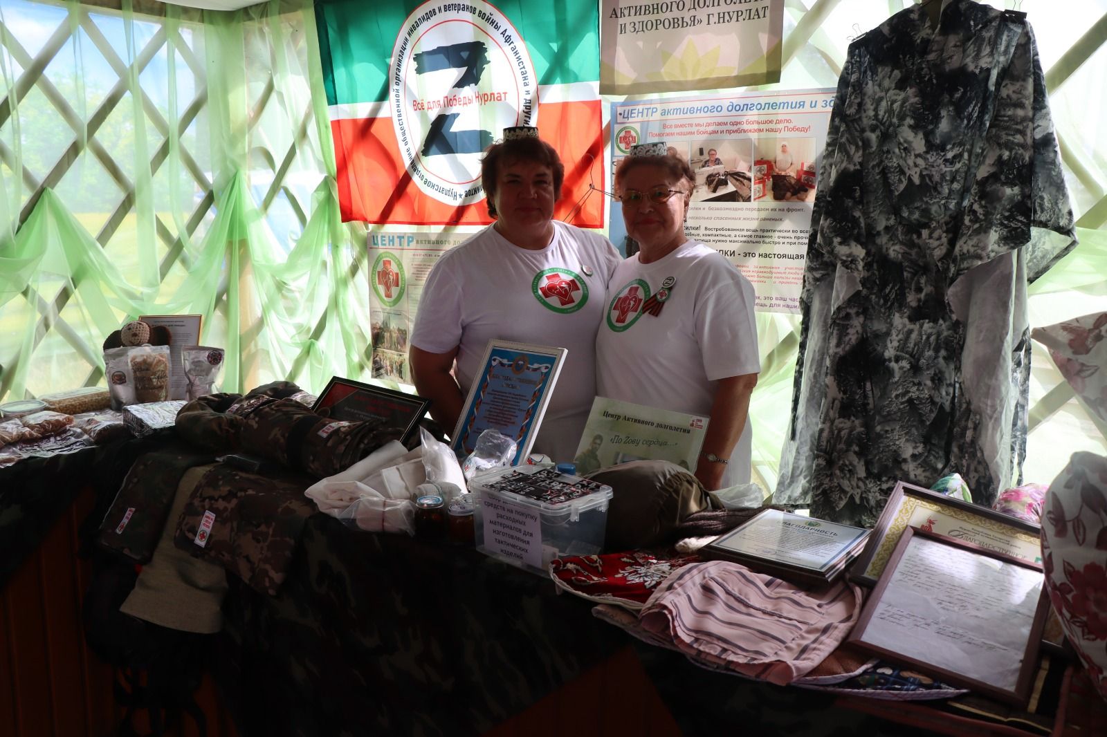 Нурлатское подворье на казанском Сабантуе посетил Раис Татарстана (+ фоторепортаж)