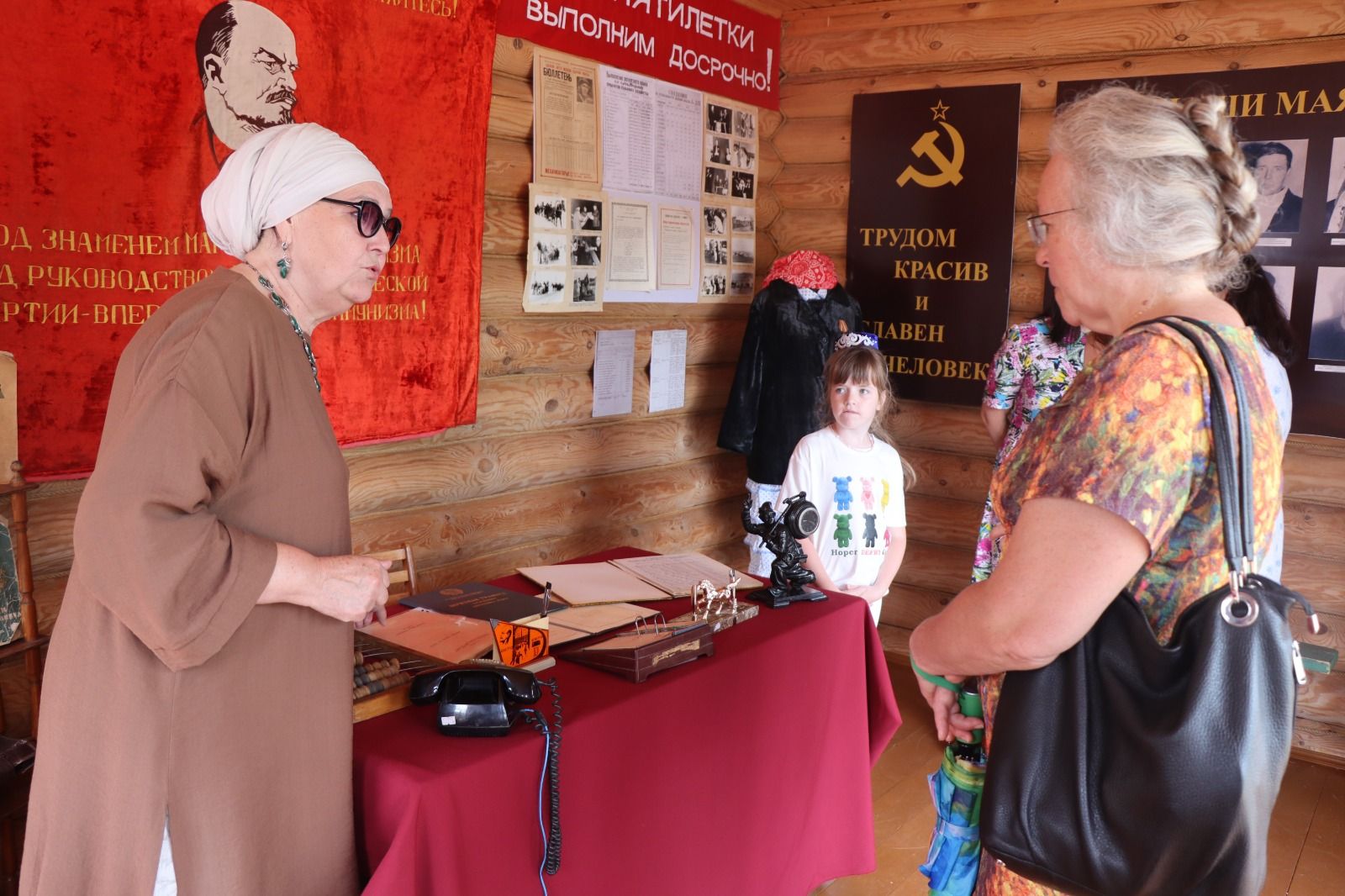 Нурлатское подворье на казанском Сабантуе посетил Раис Татарстана (+ фоторепортаж)