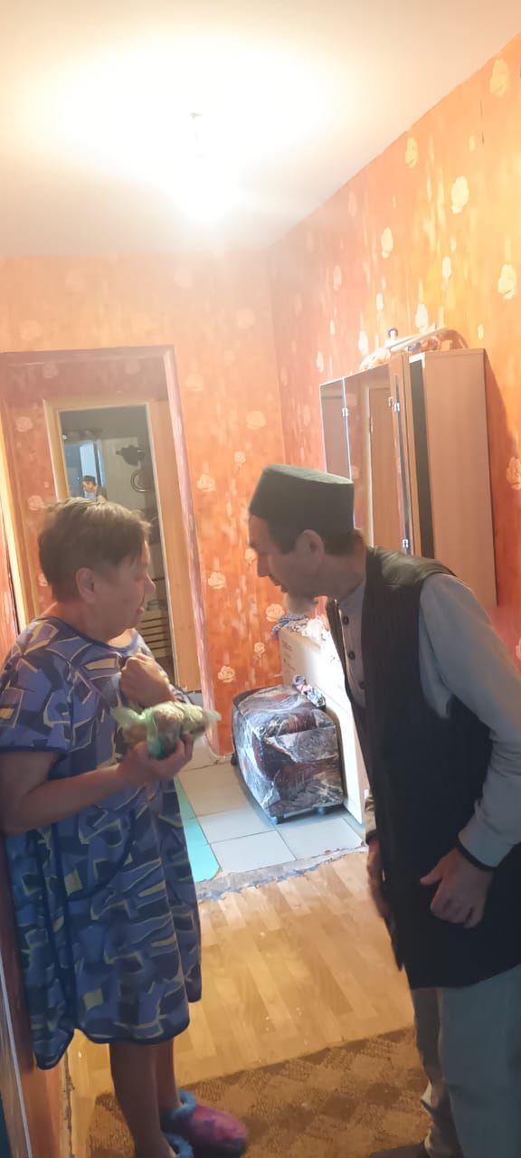 В Нурлате раздали мясо жертвенных животных людям с ограниченными возможностями здоровья