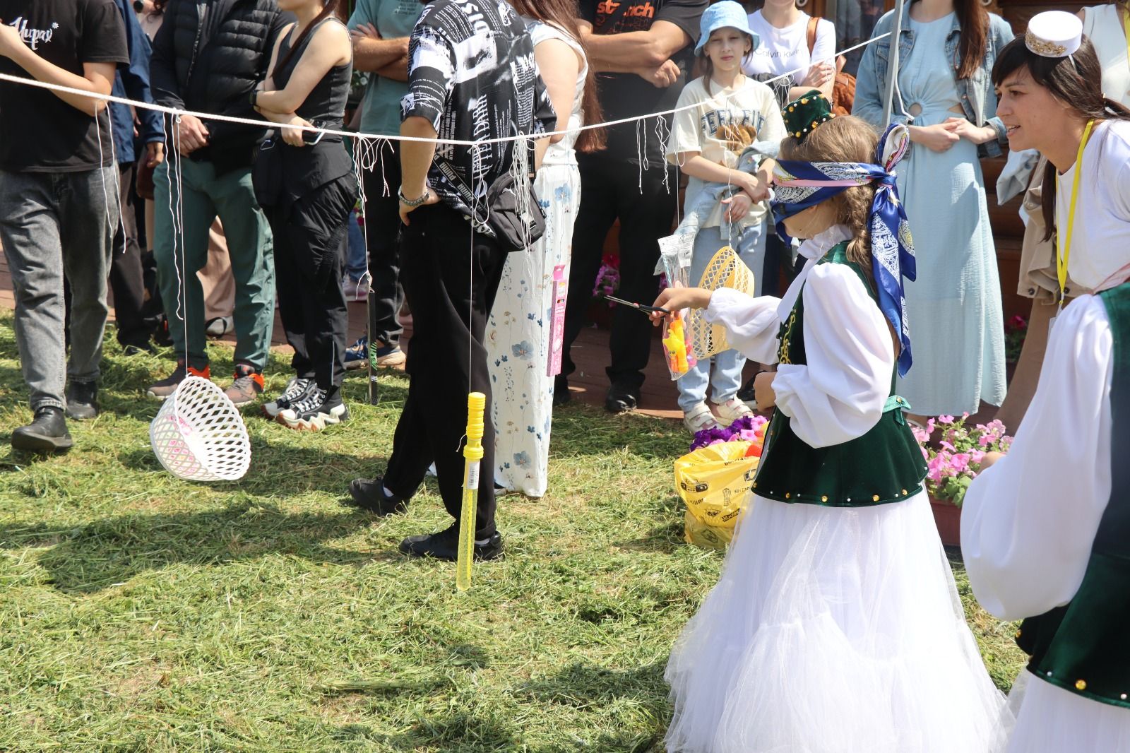 Нурлатское подворье на казанском Сабантуе посетил Раис Татарстана (+ фоторепортаж)