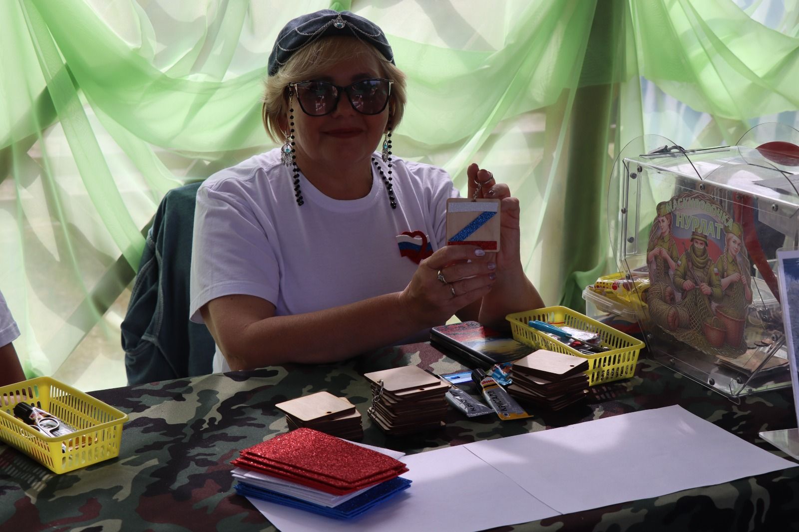 Нурлатское подворье на казанском Сабантуе посетил Раис Татарстана (+ фоторепортаж)