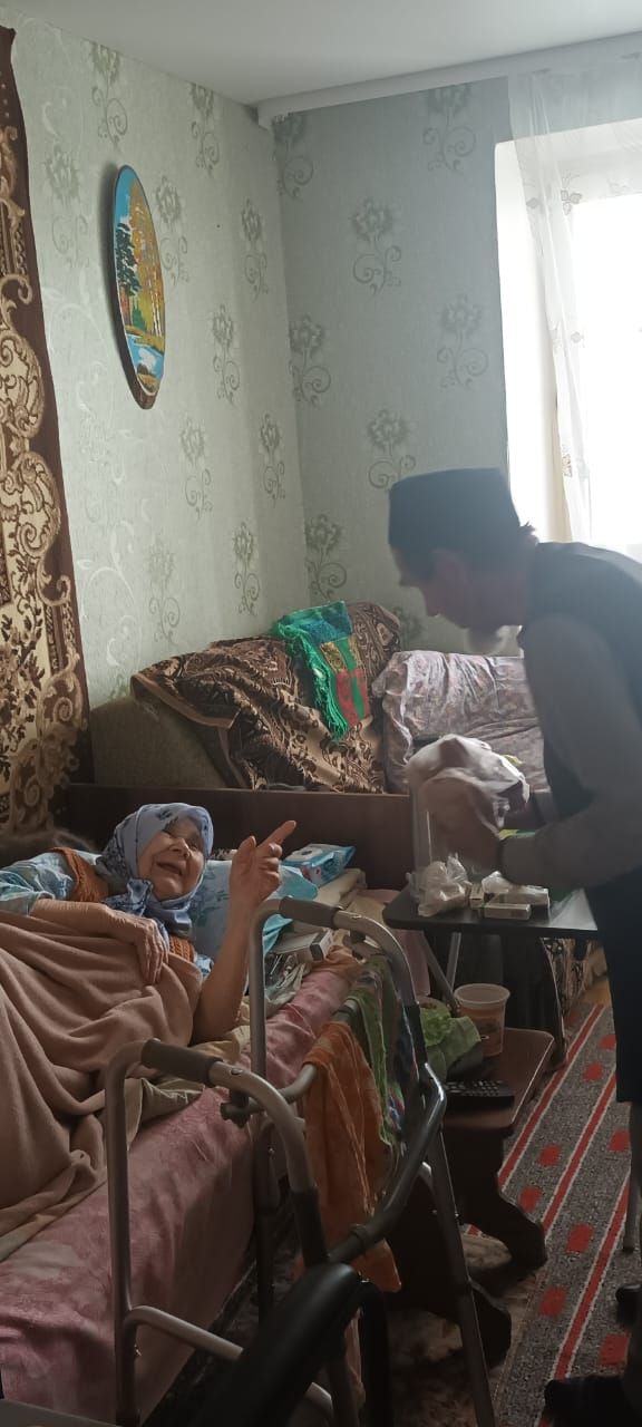 В Нурлате раздали мясо жертвенных животных людям с ограниченными возможностями здоровья