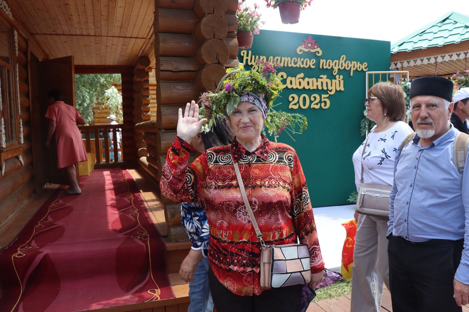 Нурлатское подворье на казанском Сабантуе посетил Раис Татарстана (+ фоторепортаж)