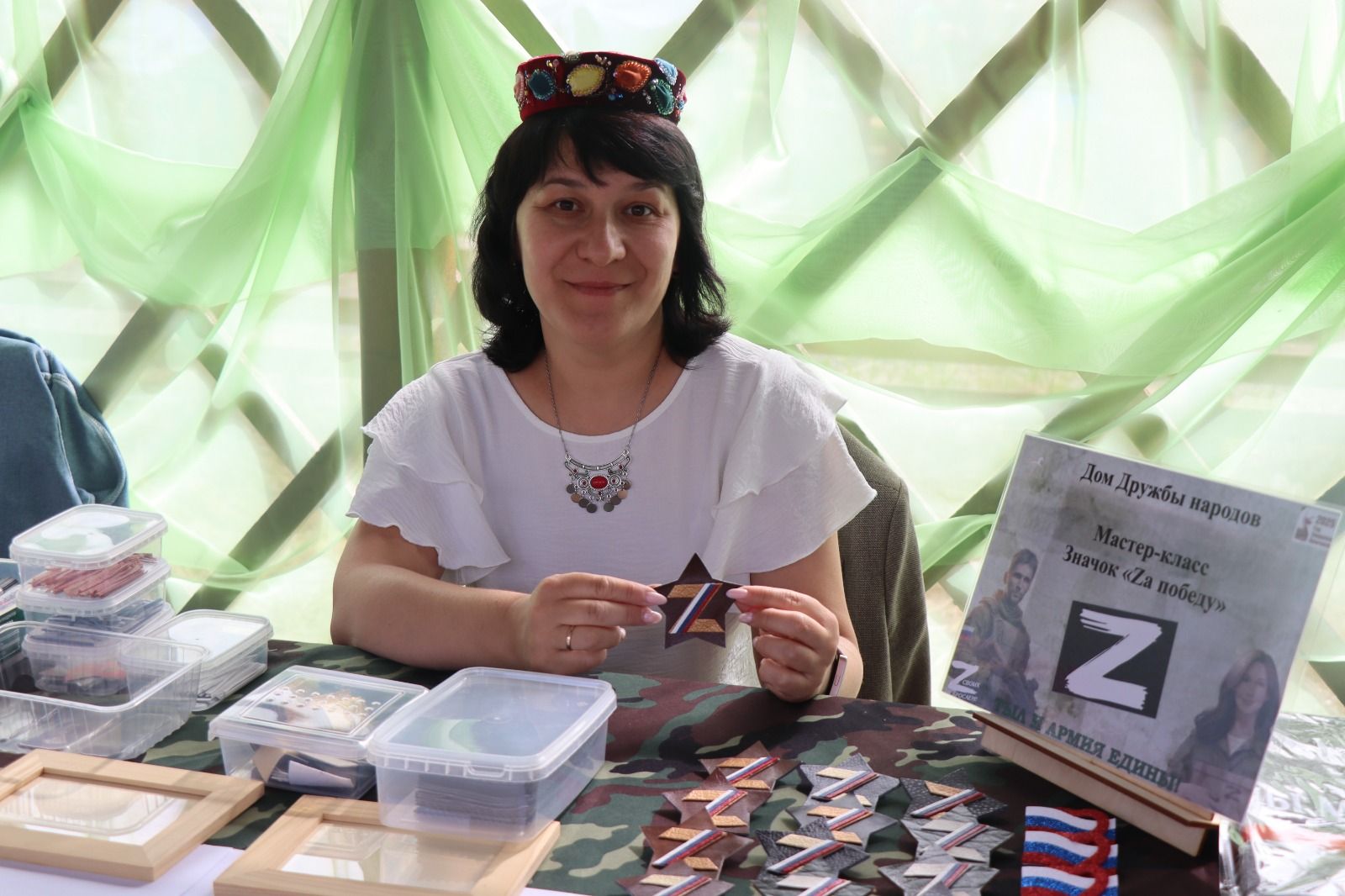 Нурлатское подворье на казанском Сабантуе посетил Раис Татарстана (+ фоторепортаж)