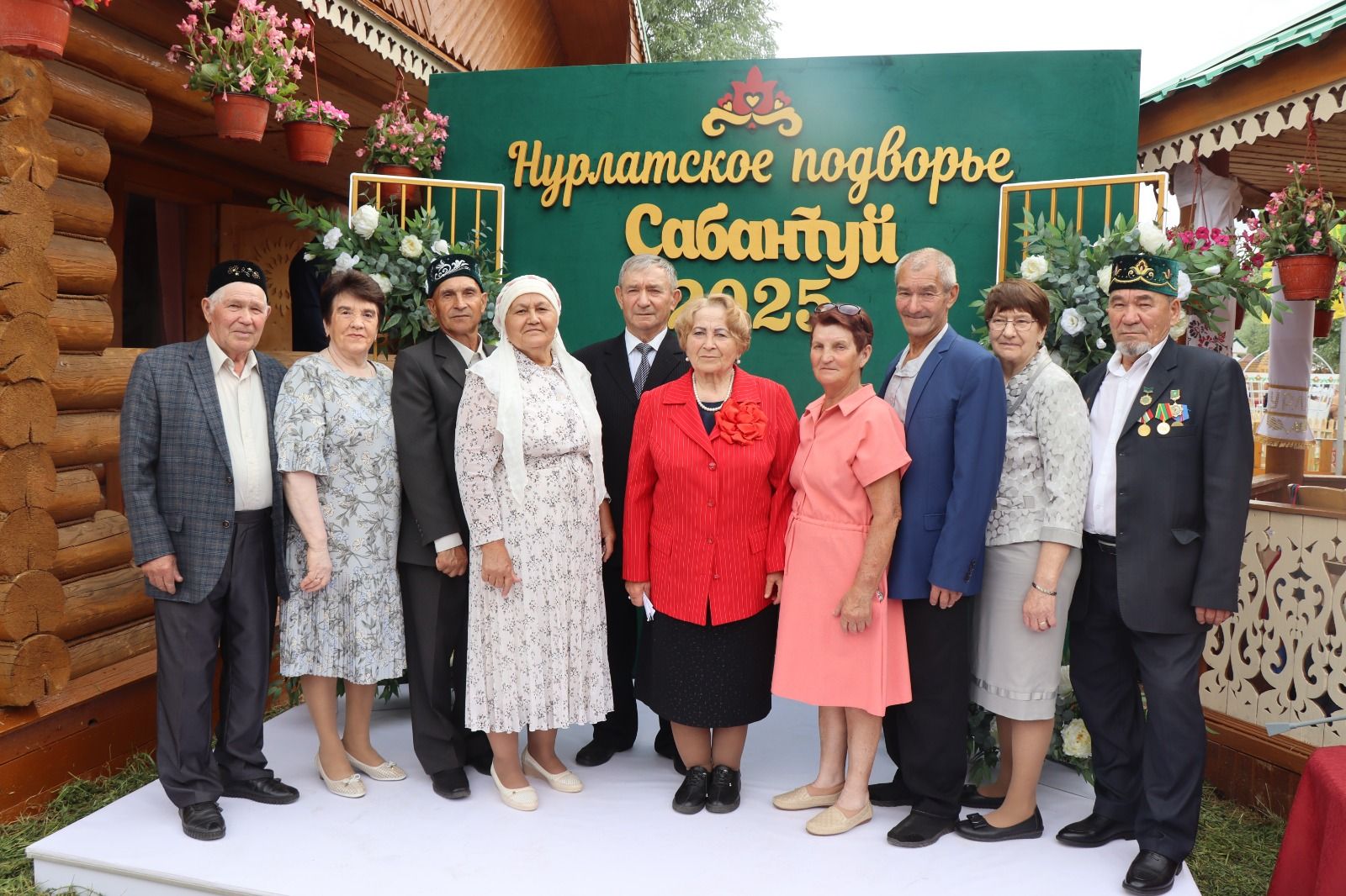 Нурлатское подворье на казанском Сабантуе посетил Раис Татарстана (+ фоторепортаж)