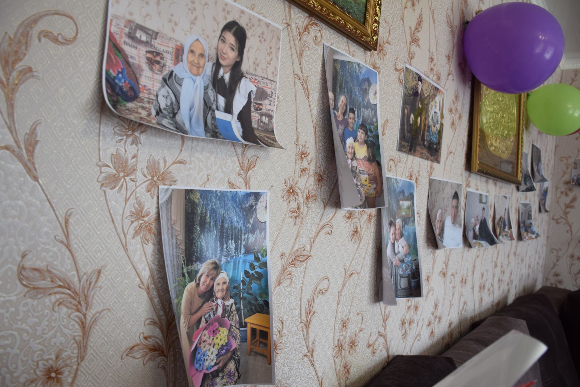 Уважаемая учительница из села Новое Иглайкино Файзя Валиахметовна Губайдуллина отмечает столетний юбилей