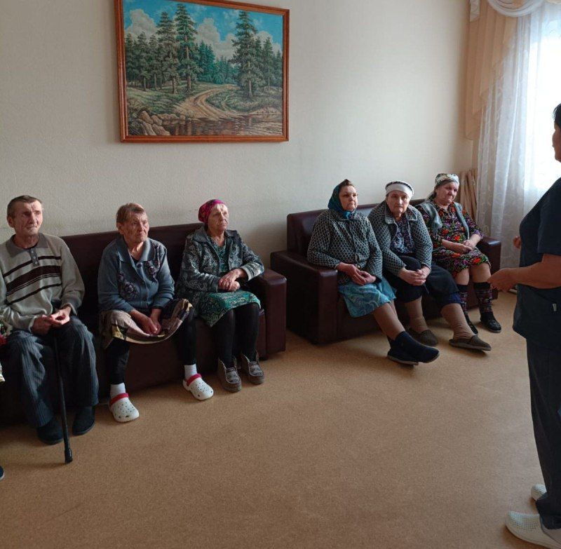 Профилактика возрастных заболеваний: лекция для жителей Нурлатского дома-интерната