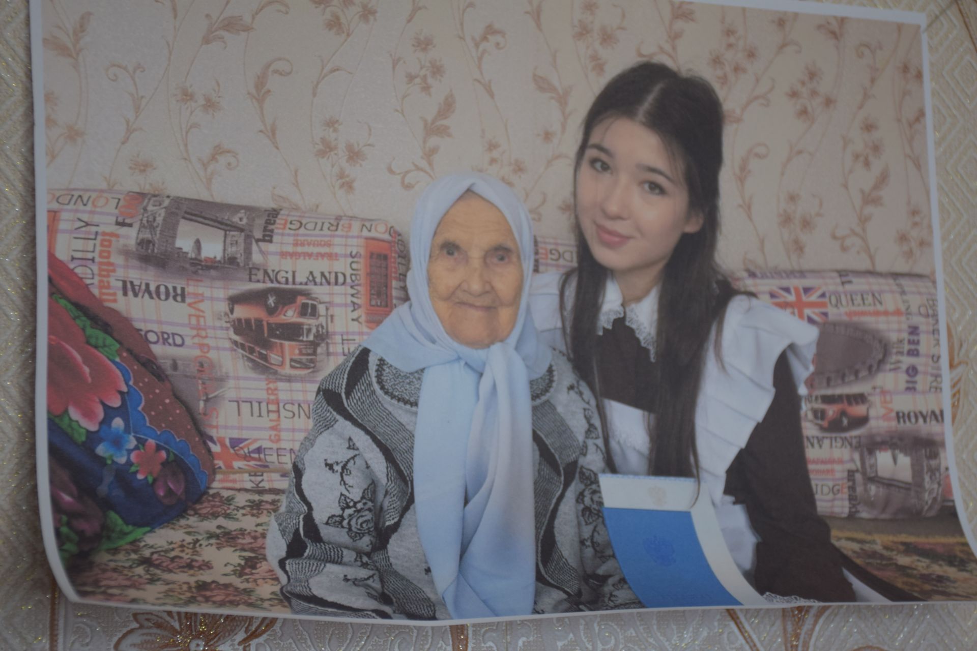 Уважаемая учительница из села Новое Иглайкино Файзя Валиахметовна Губайдуллина отмечает столетний юбилей