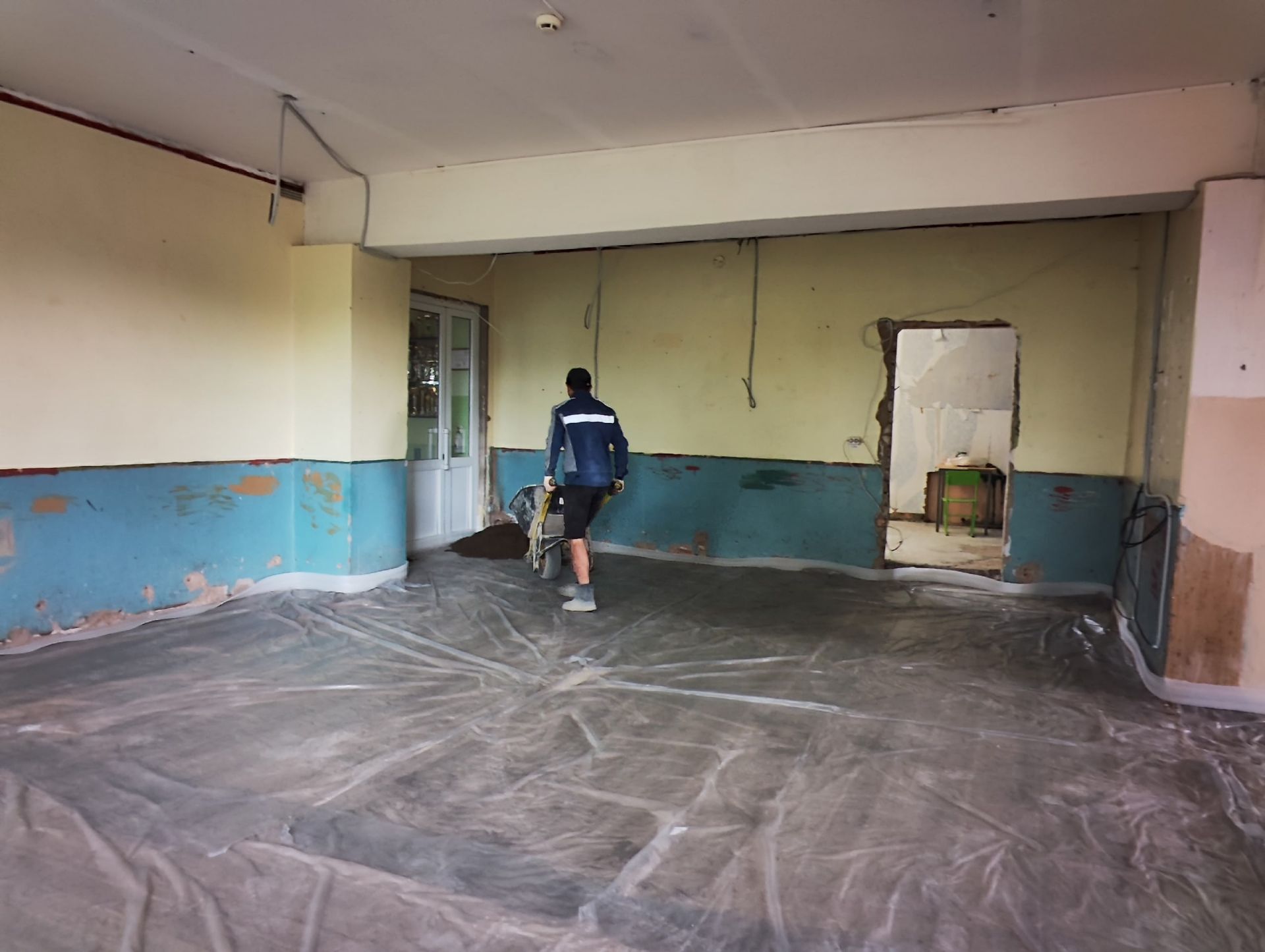 В Старо-Челнинской школе Нурлатского района модернизируют пищеблок