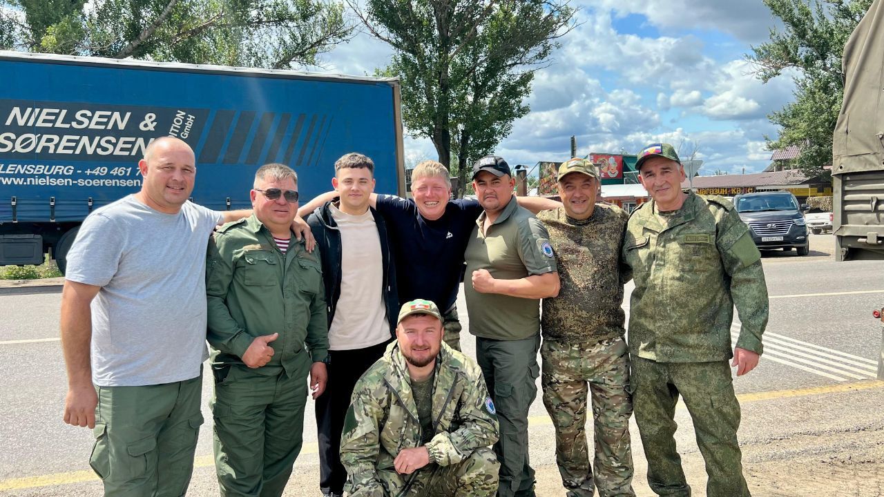 Нурлатское «Боевое Братство» доставило 35 тонн гуманитарной помощи на передовую