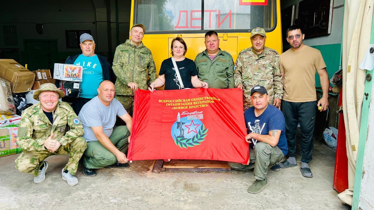 Нурлатское «Боевое Братство» доставило 35 тонн гуманитарной помощи на передовую