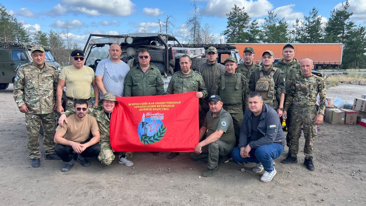 Нурлатское «Боевое Братство» доставило 35 тонн гуманитарной помощи на передовую