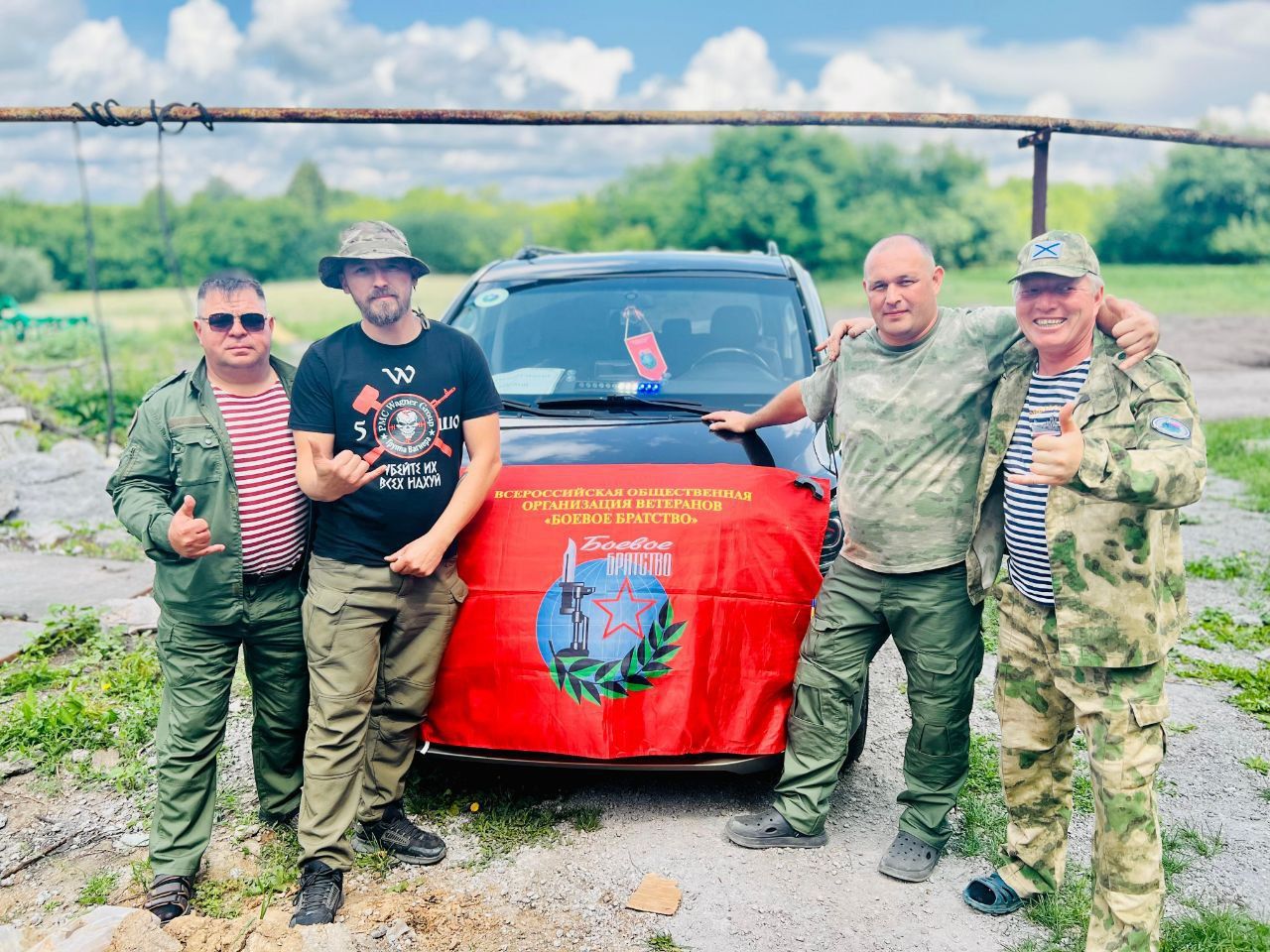 Нурлатское «Боевое Братство» доставило 35 тонн гуманитарной помощи на передовую