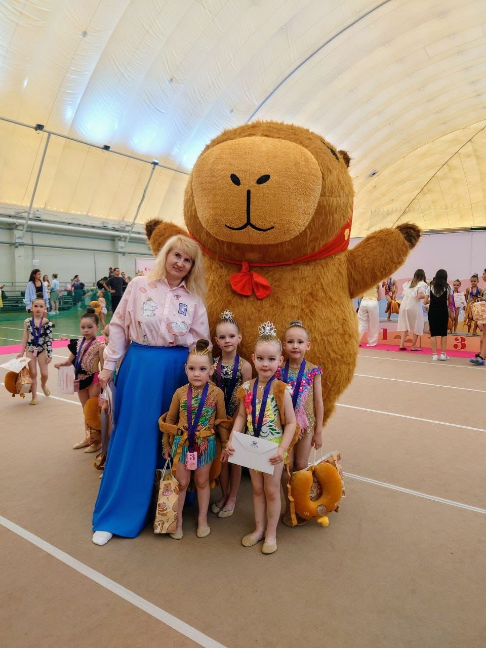 Воспитанницы студии «Стремление» завоевали награды на турнире «Капибара»