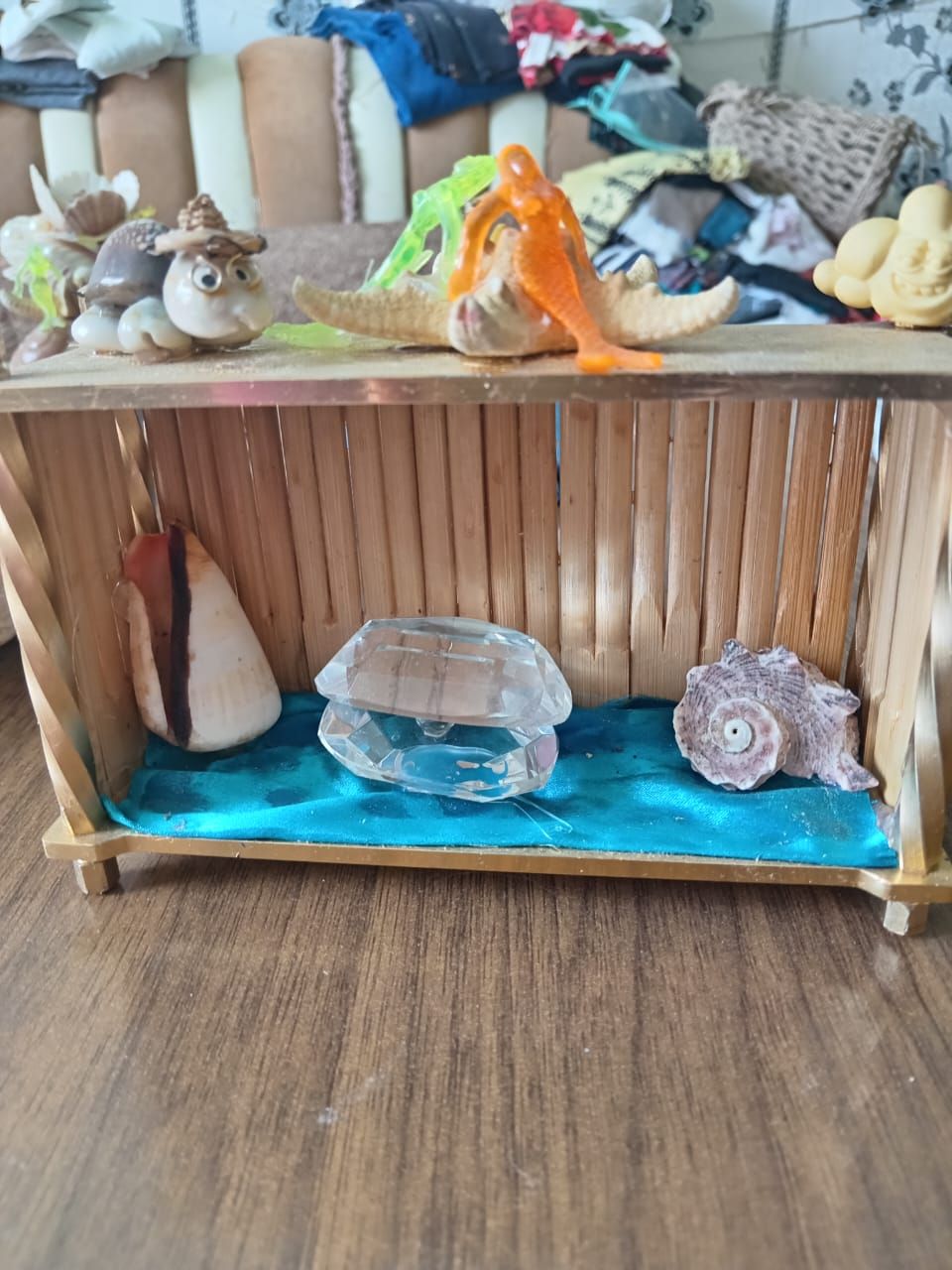 Жительница Чулпанова создает красоту своими руками