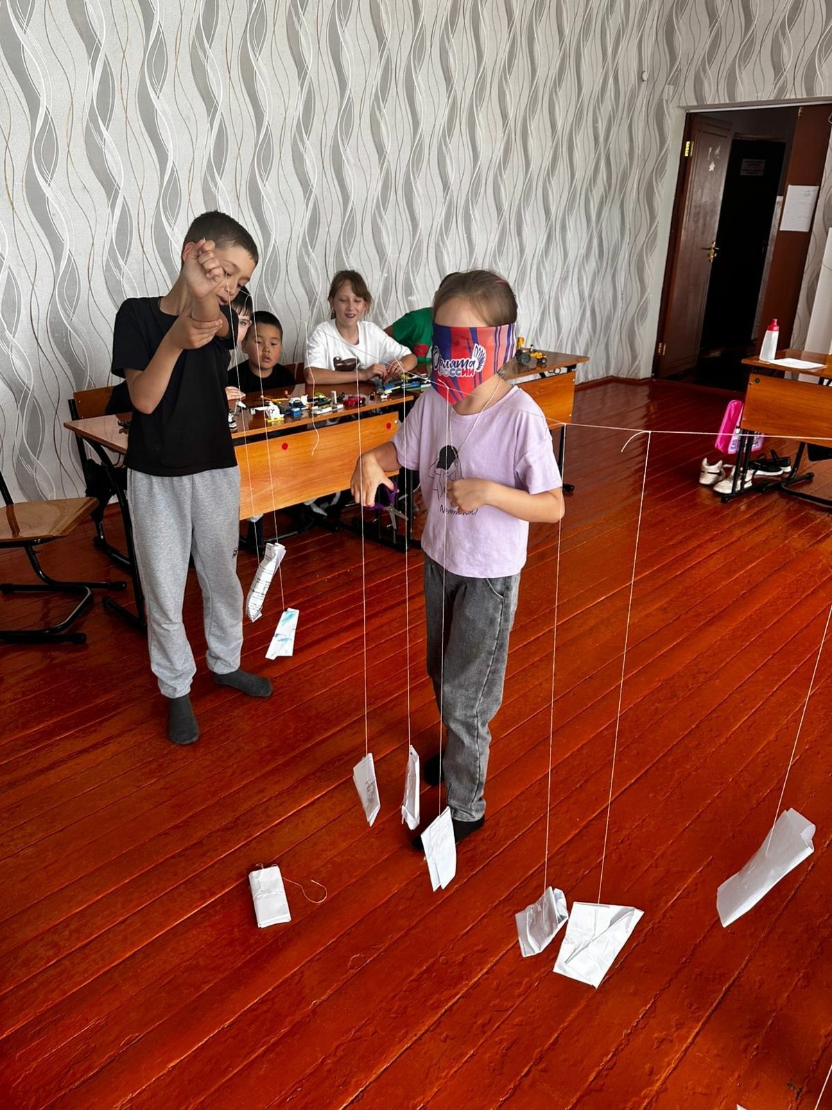 День профессий в летнем лагере Караульно-Горской школы