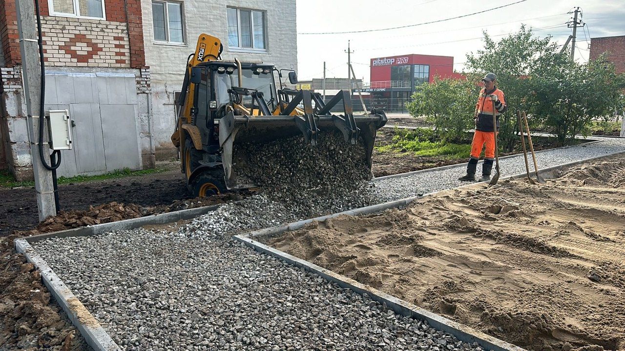 Ход работ по программе «Наш двор» в Нурлате