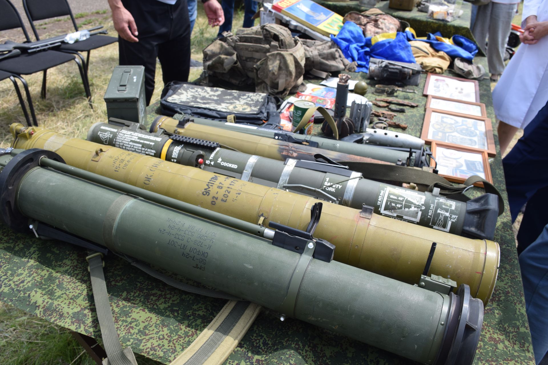 «Тропа мужества» и трофеи СВО: патриотическая площадка фонда «Все для Победы Нурлат» стала центром притяжения на Сабантуе