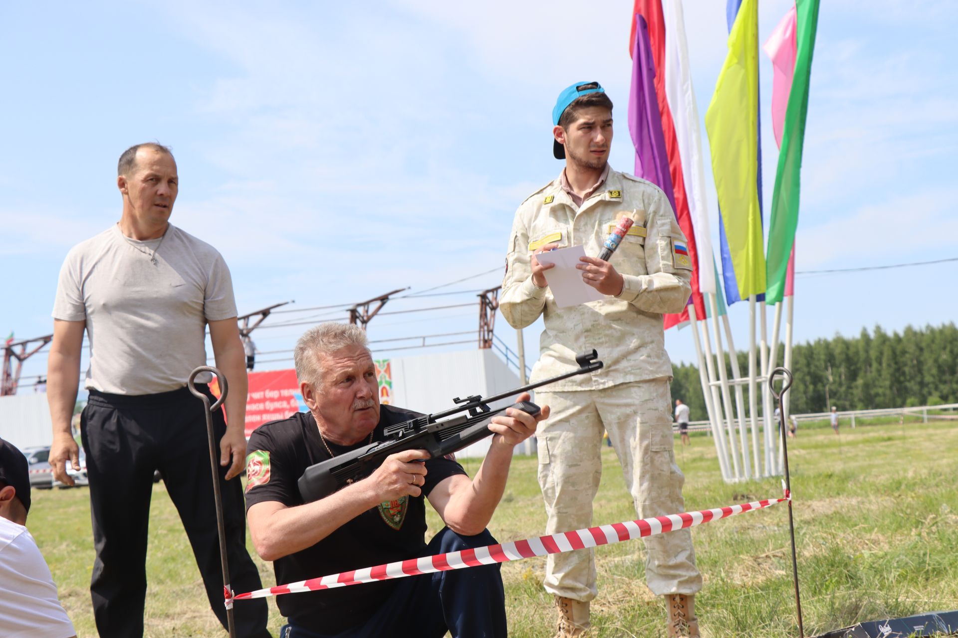 «Тропа мужества» и трофеи СВО: патриотическая площадка фонда «Все для Победы Нурлат» стала центром притяжения на Сабантуе