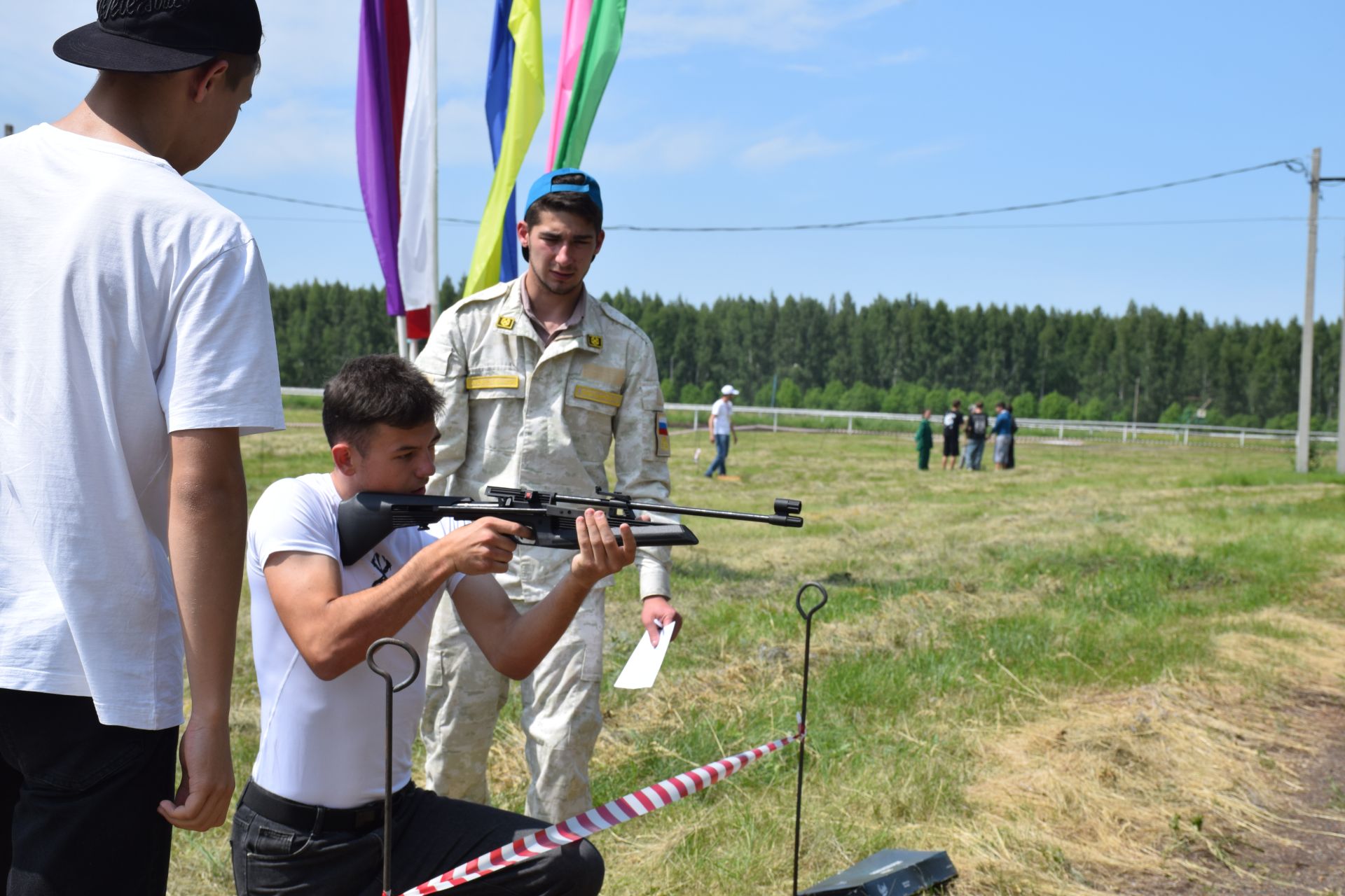 «Тропа мужества» и трофеи СВО: патриотическая площадка фонда «Все для Победы Нурлат» стала центром притяжения на Сабантуе