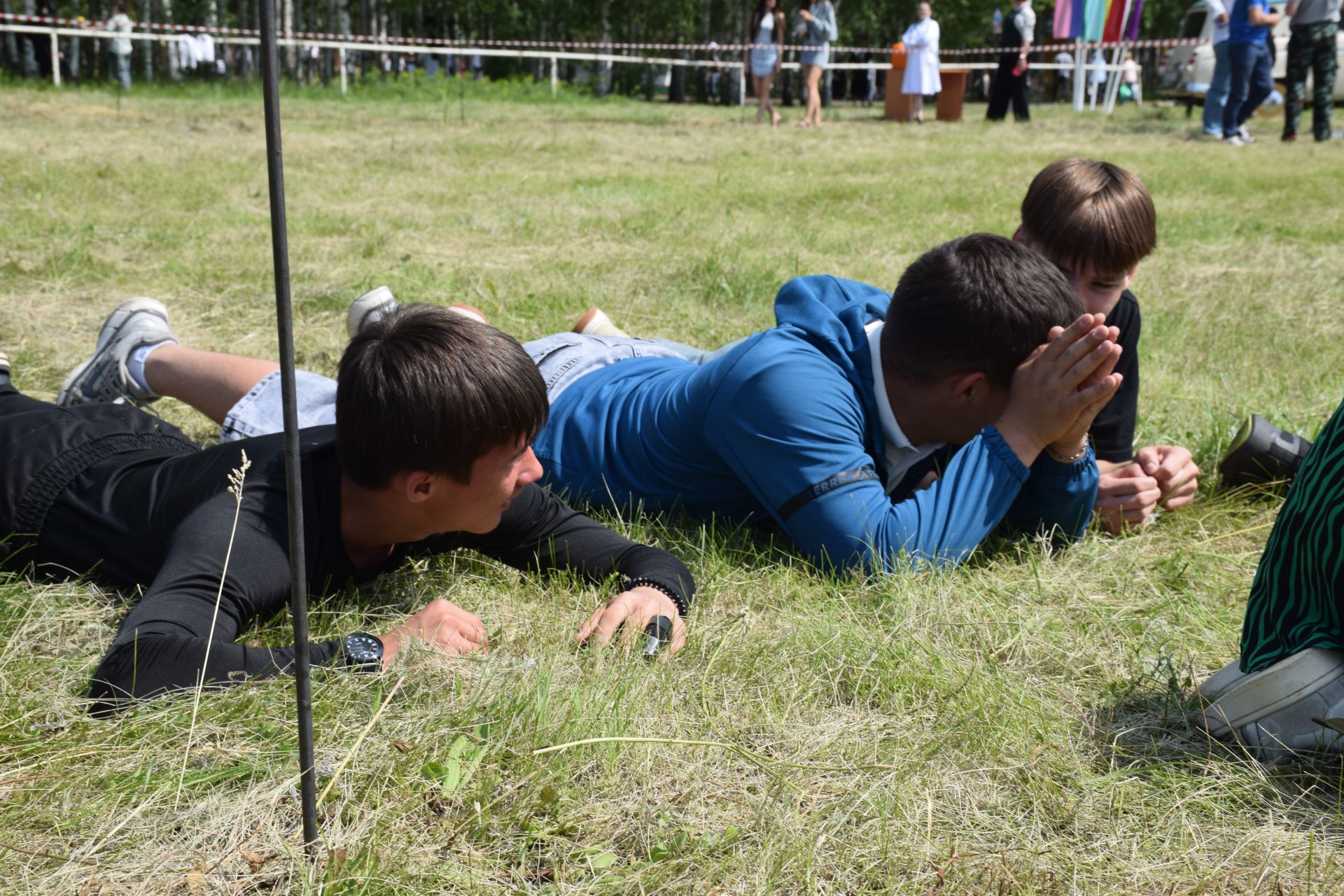 «Тропа мужества» и трофеи СВО: патриотическая площадка фонда «Все для Победы Нурлат» стала центром притяжения на Сабантуе