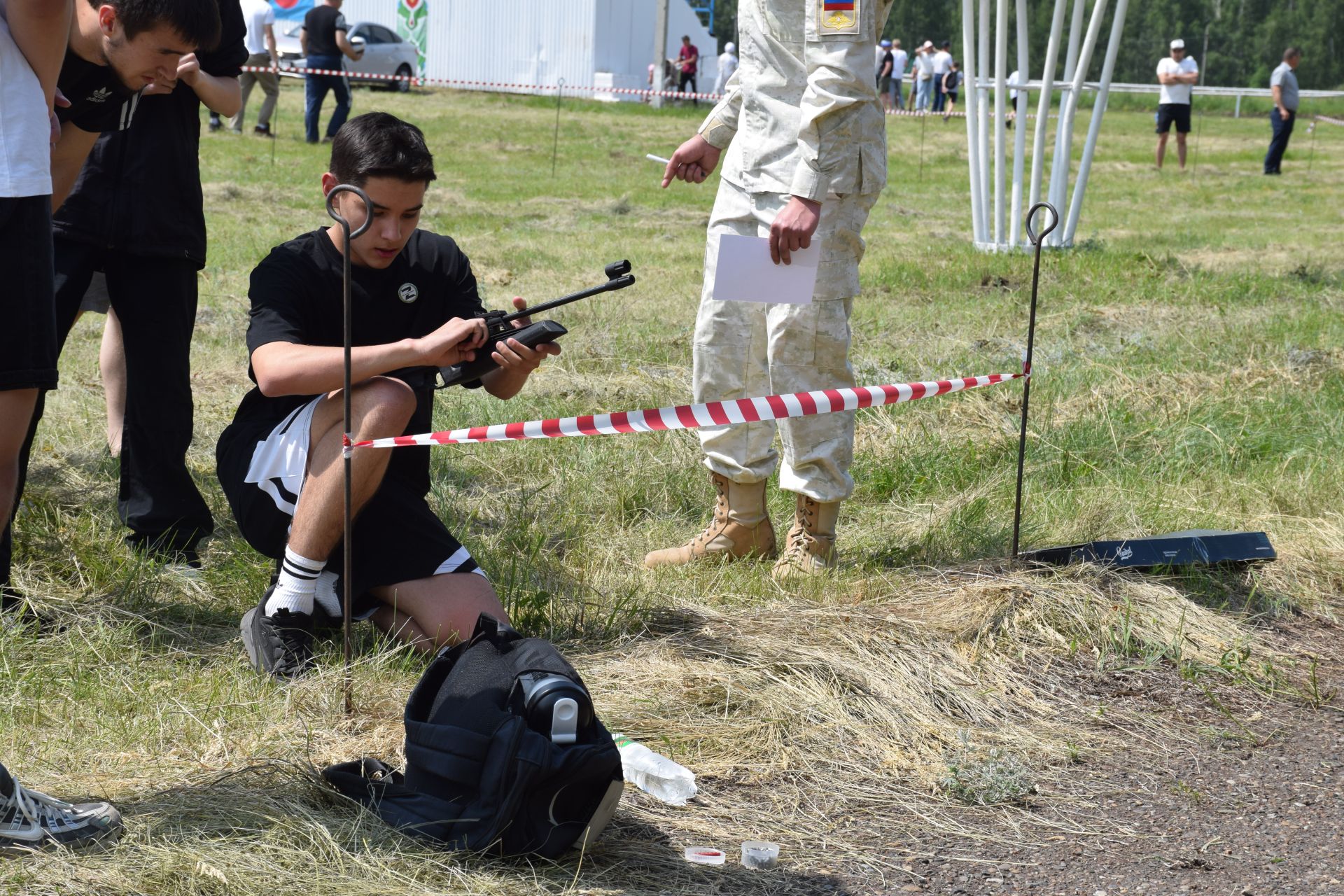 «Тропа мужества» и трофеи СВО: патриотическая площадка фонда «Все для Победы Нурлат» стала центром притяжения на Сабантуе