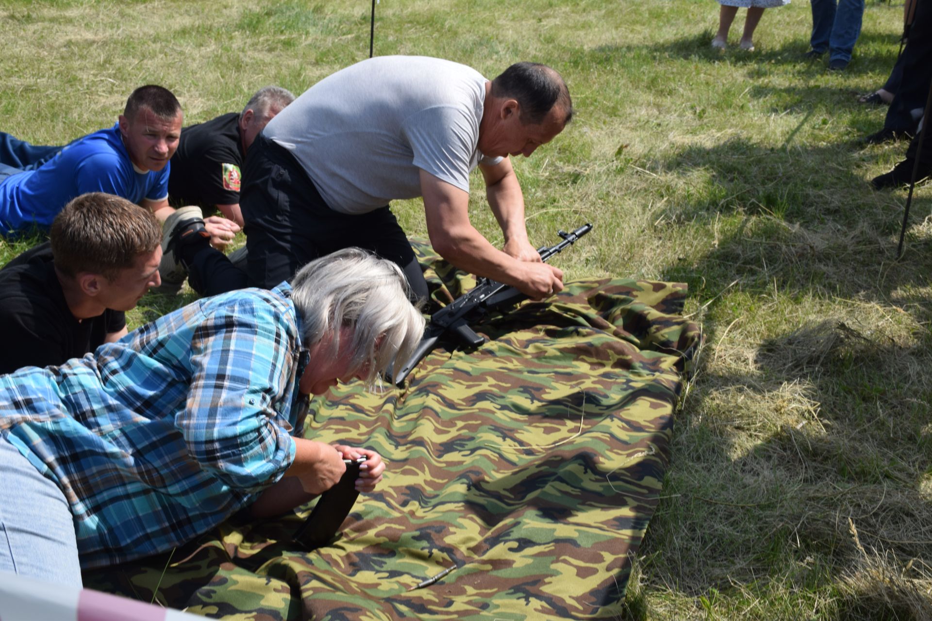 «Тропа мужества» и трофеи СВО: патриотическая площадка фонда «Все для Победы Нурлат» стала центром притяжения на Сабантуе