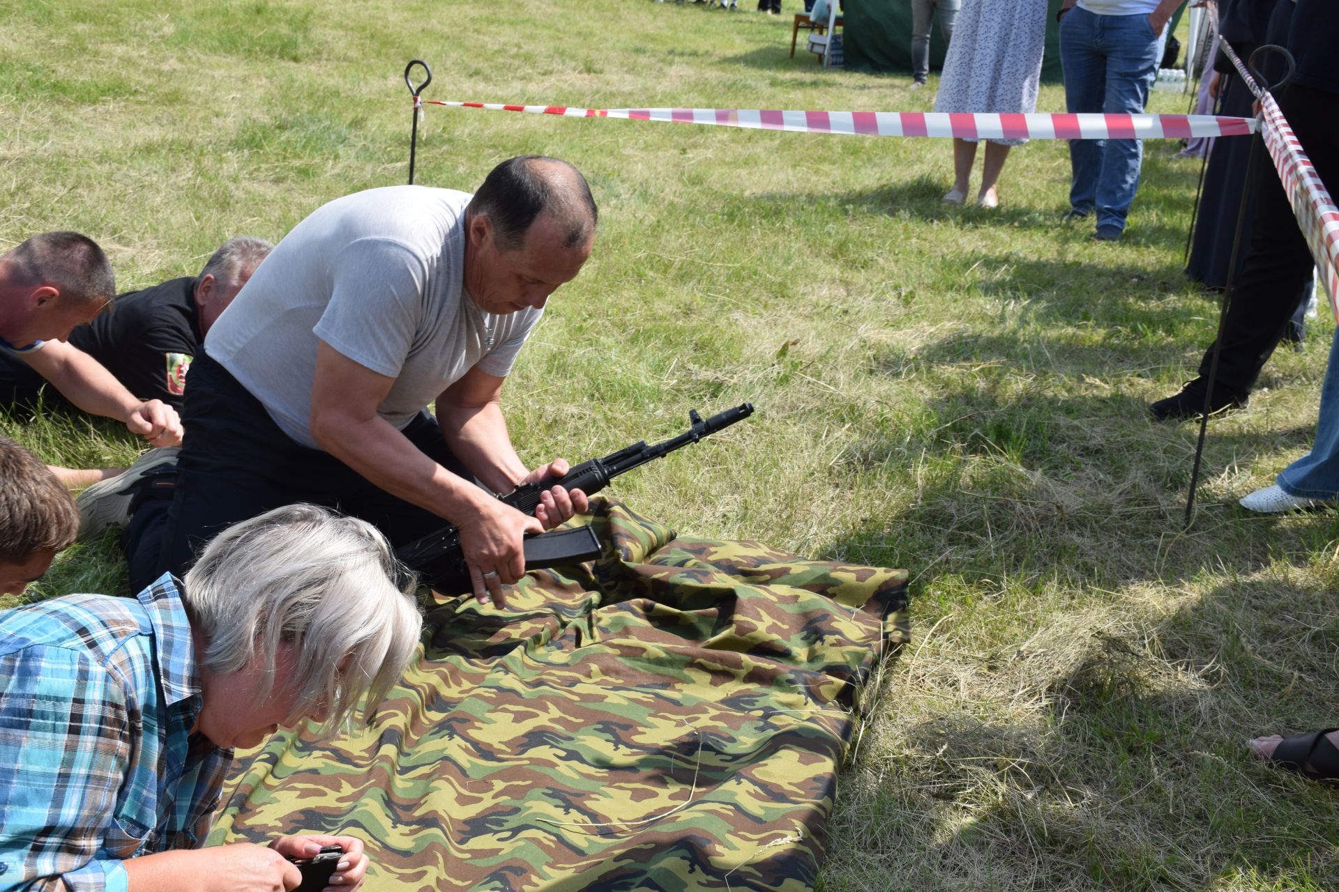 «Тропа мужества» и трофеи СВО: патриотическая площадка фонда «Все для Победы Нурлат» стала центром притяжения на Сабантуе