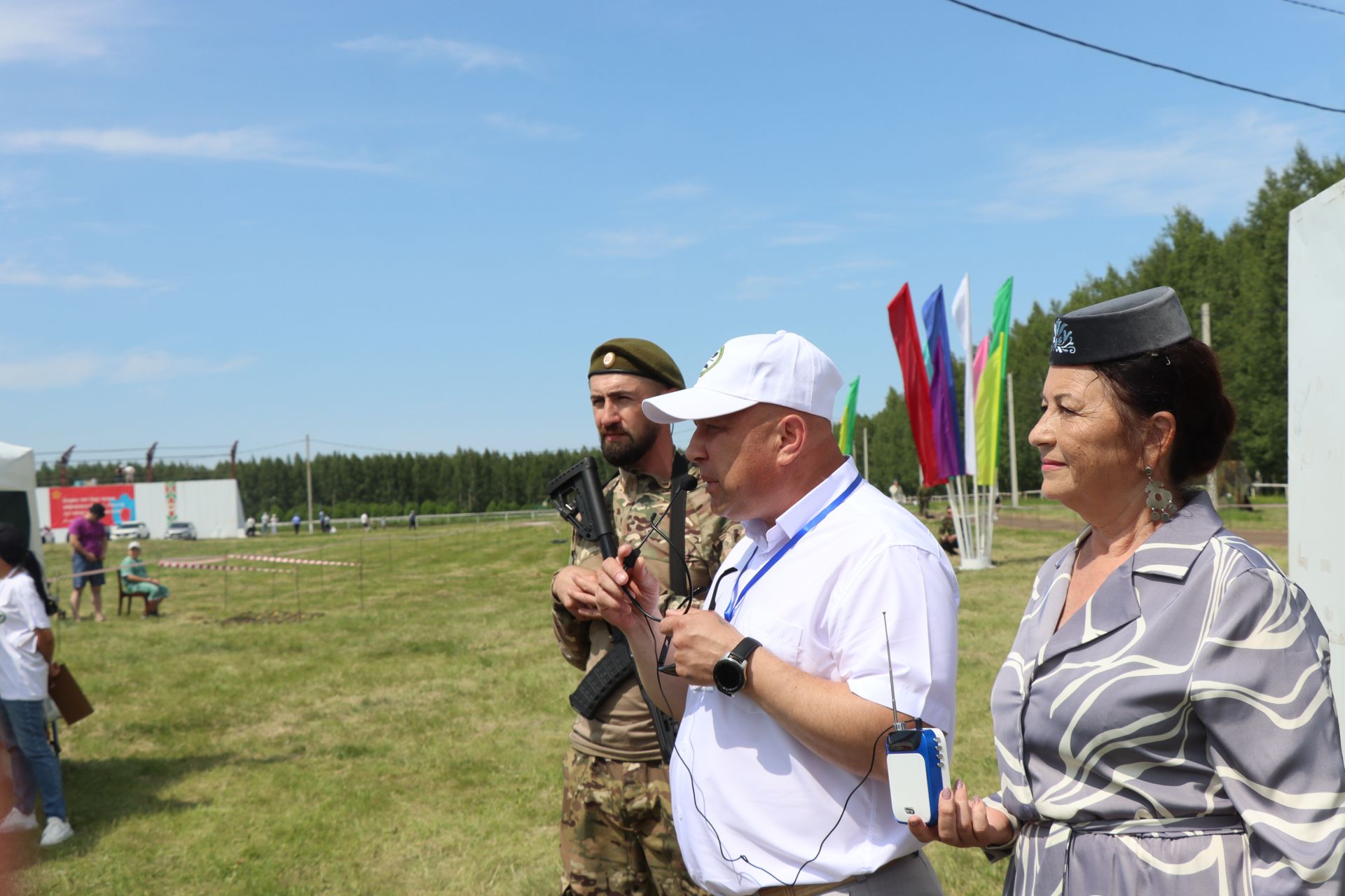 «Тропа мужества» и трофеи СВО: патриотическая площадка фонда «Все для Победы Нурлат» стала центром притяжения на Сабантуе