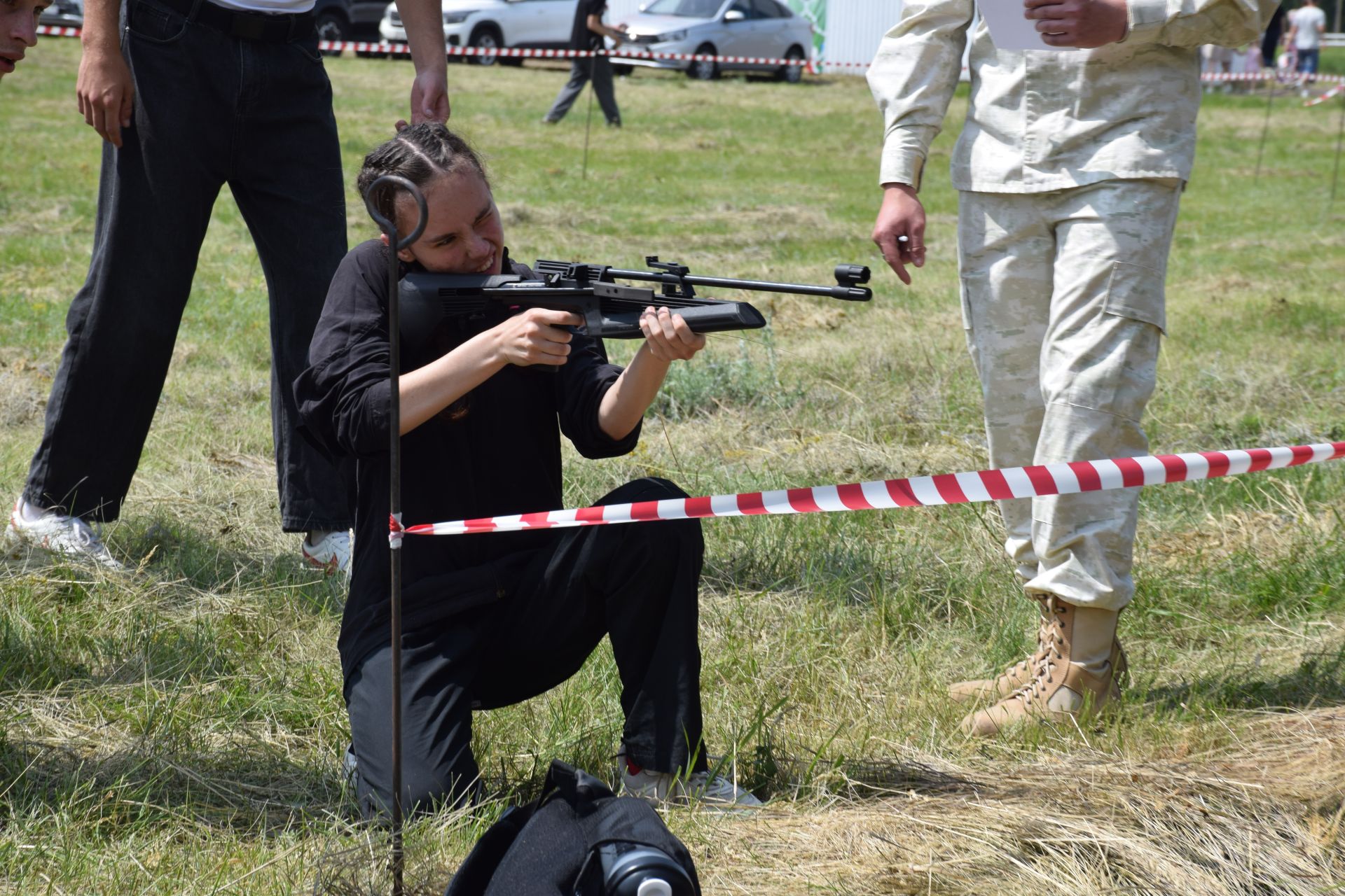 «Тропа мужества» и трофеи СВО: патриотическая площадка фонда «Все для Победы Нурлат» стала центром притяжения на Сабантуе