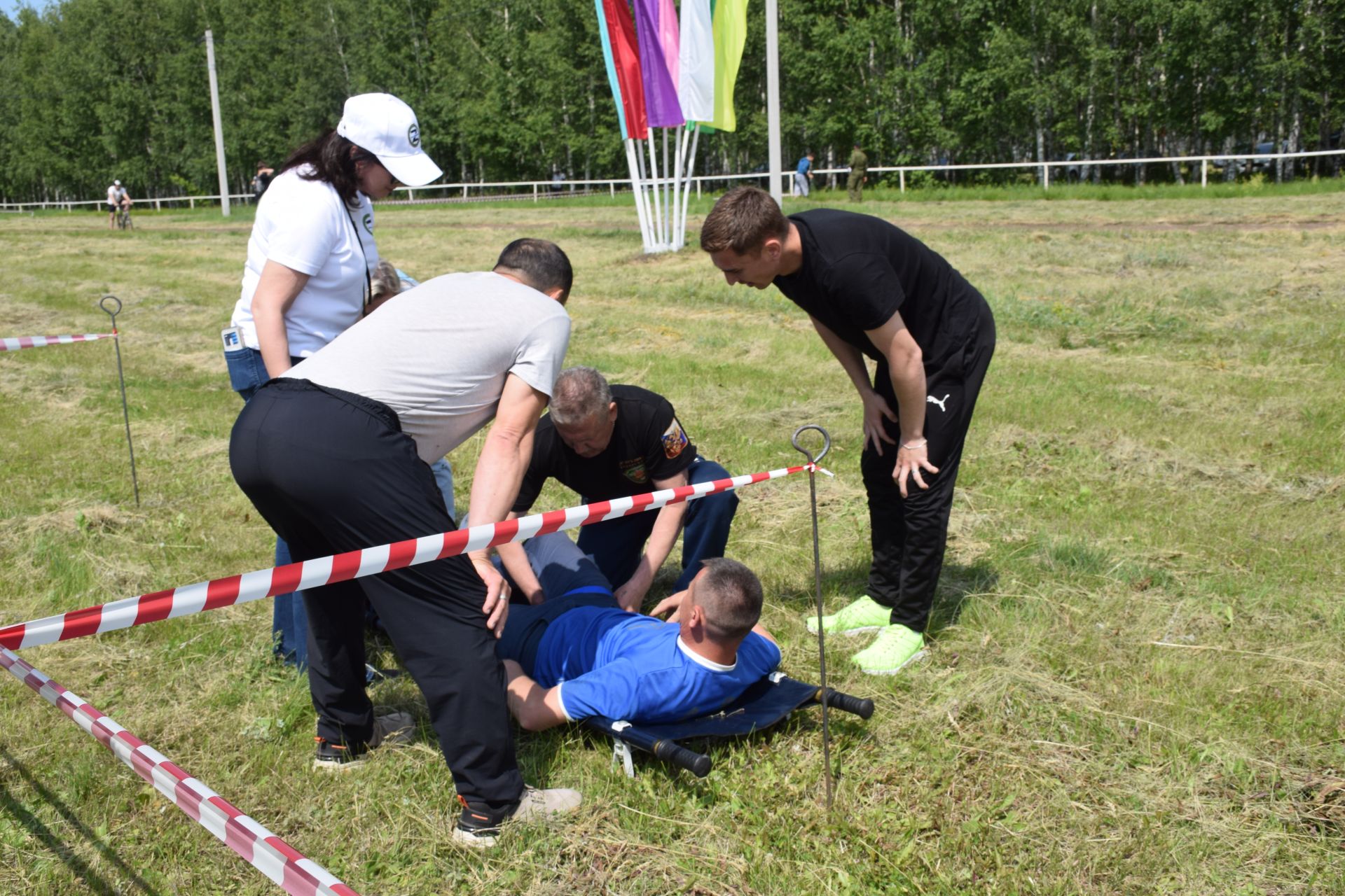 «Тропа мужества» и трофеи СВО: патриотическая площадка фонда «Все для Победы Нурлат» стала центром притяжения на Сабантуе