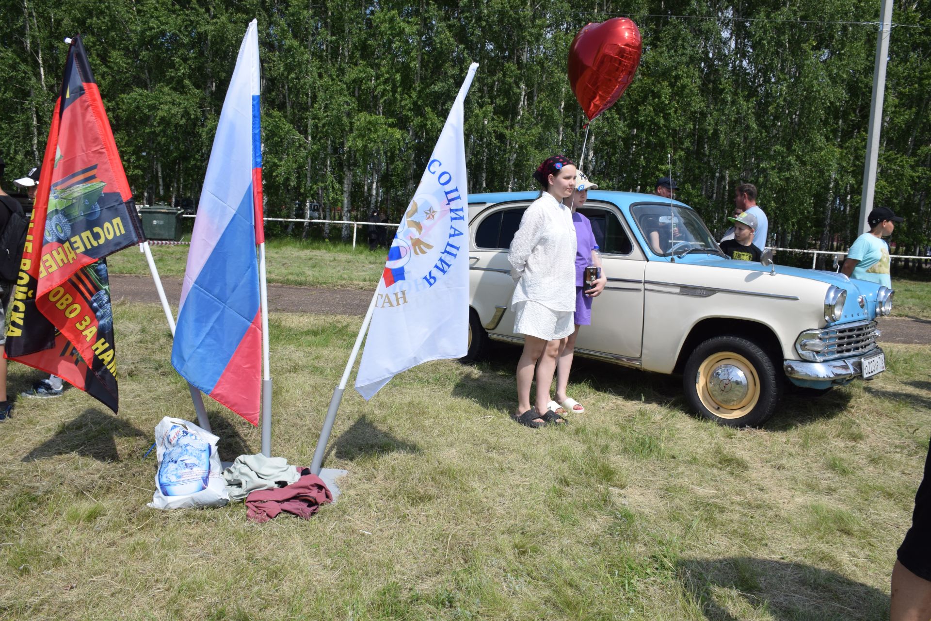 «Тропа мужества» и трофеи СВО: патриотическая площадка фонда «Все для Победы Нурлат» стала центром притяжения на Сабантуе