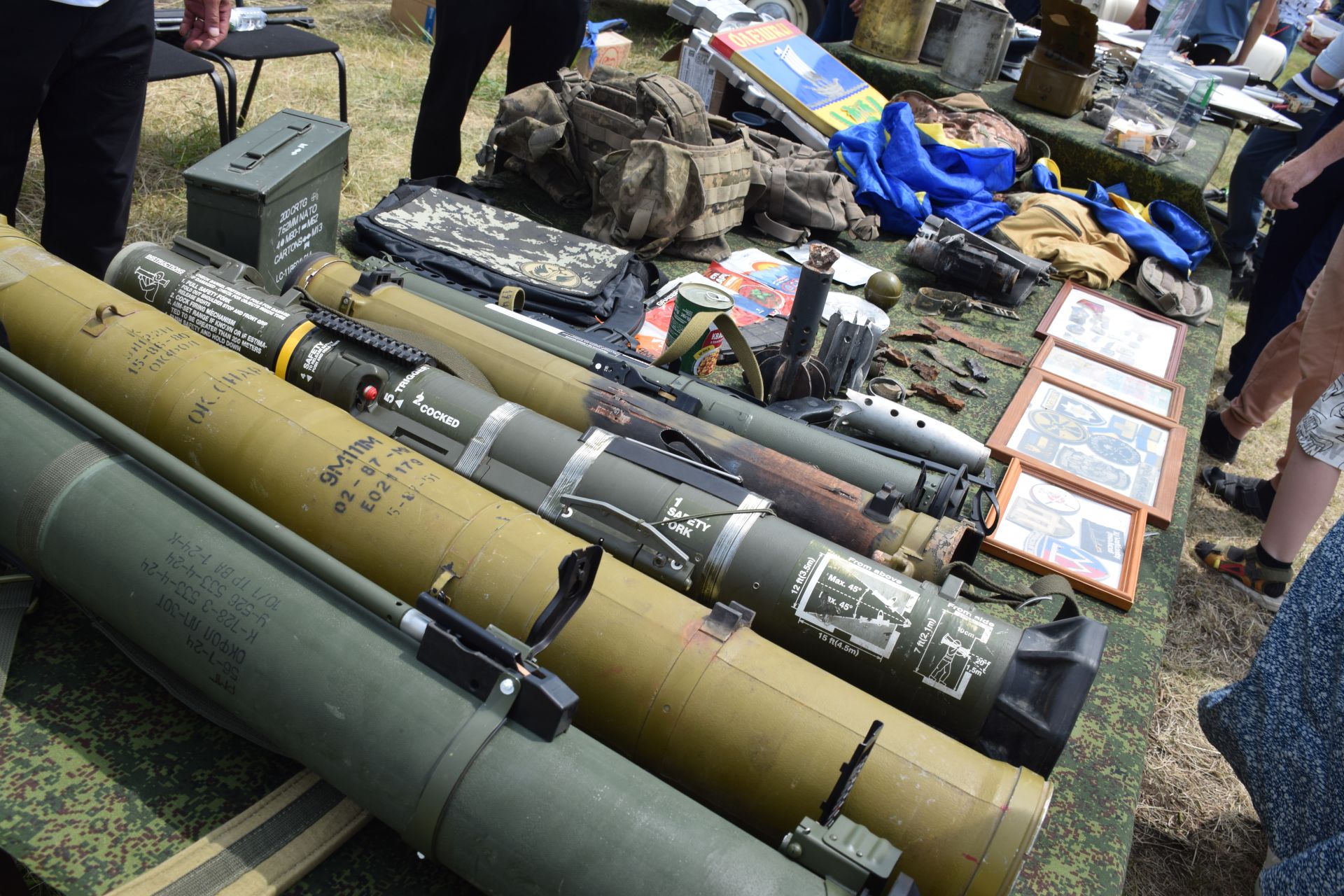 «Тропа мужества» и трофеи СВО: патриотическая площадка фонда «Все для Победы Нурлат» стала центром притяжения на Сабантуе