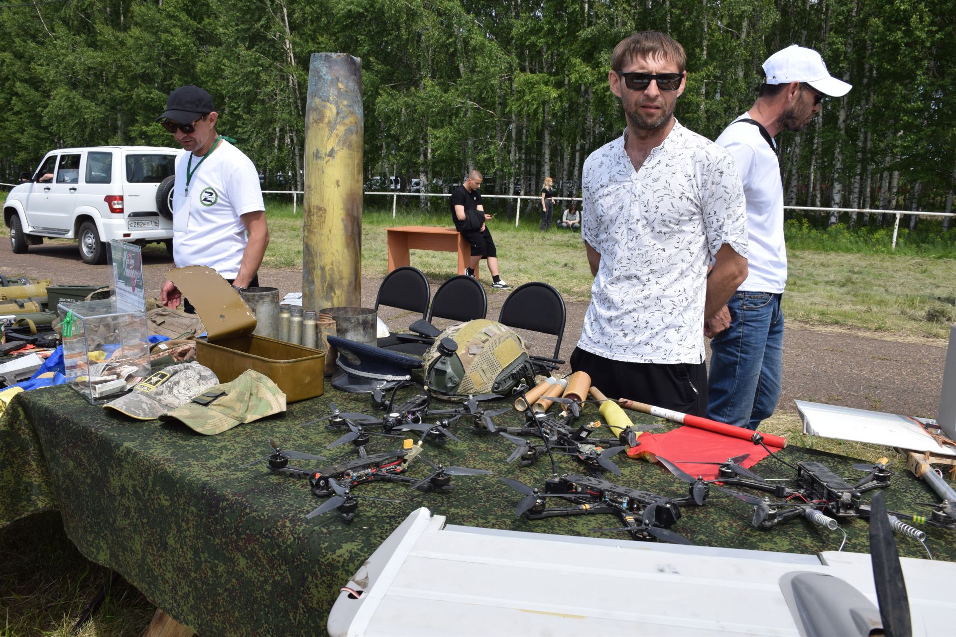 «Тропа мужества» и трофеи СВО: патриотическая площадка фонда «Все для Победы Нурлат» стала центром притяжения на Сабантуе