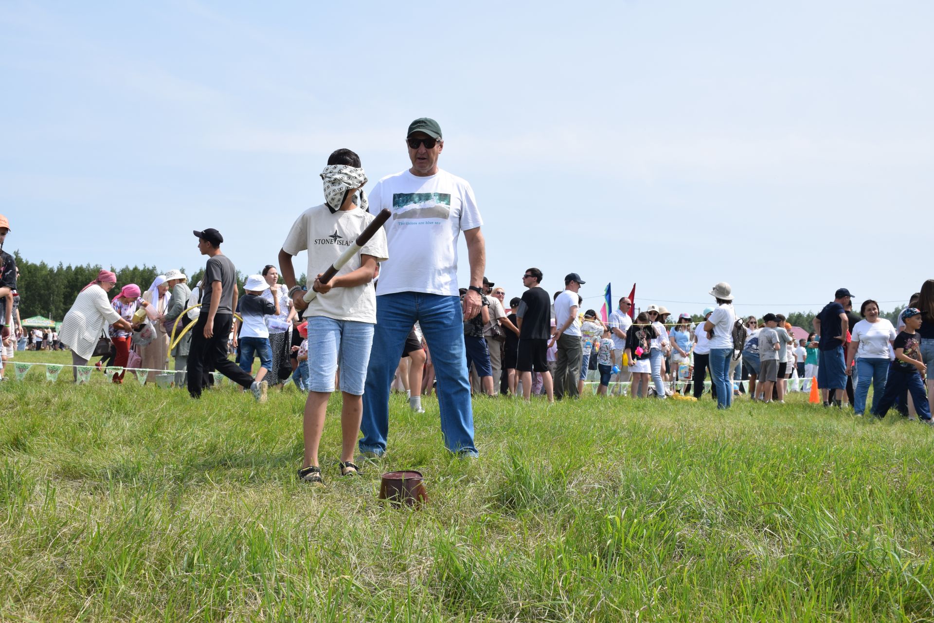 Захит Зядитов из Нового Иглайкина покорил 12-метровый шест на Сабантуе в Нурлате