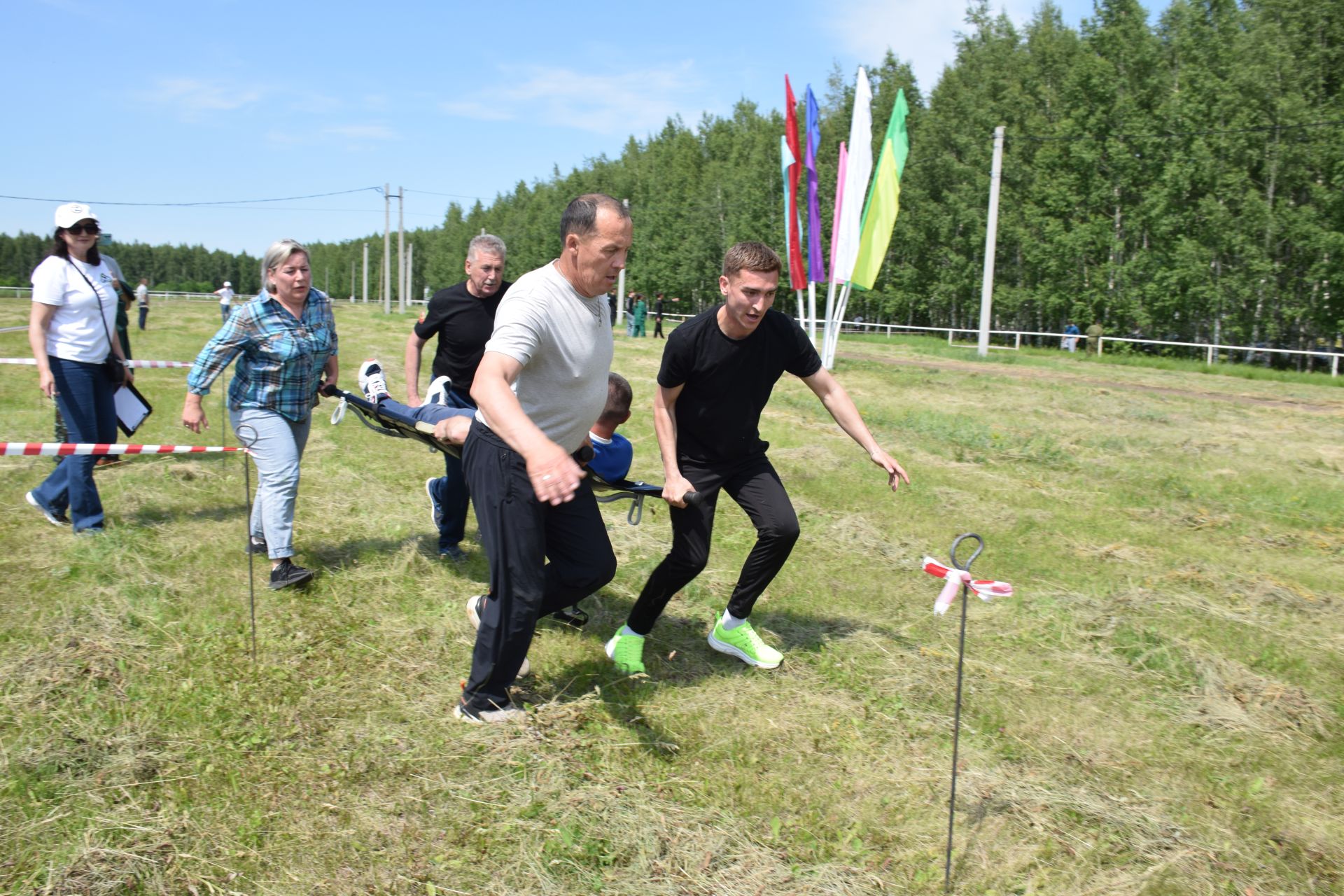«Тропа мужества» и трофеи СВО: патриотическая площадка фонда «Все для Победы Нурлат» стала центром притяжения на Сабантуе